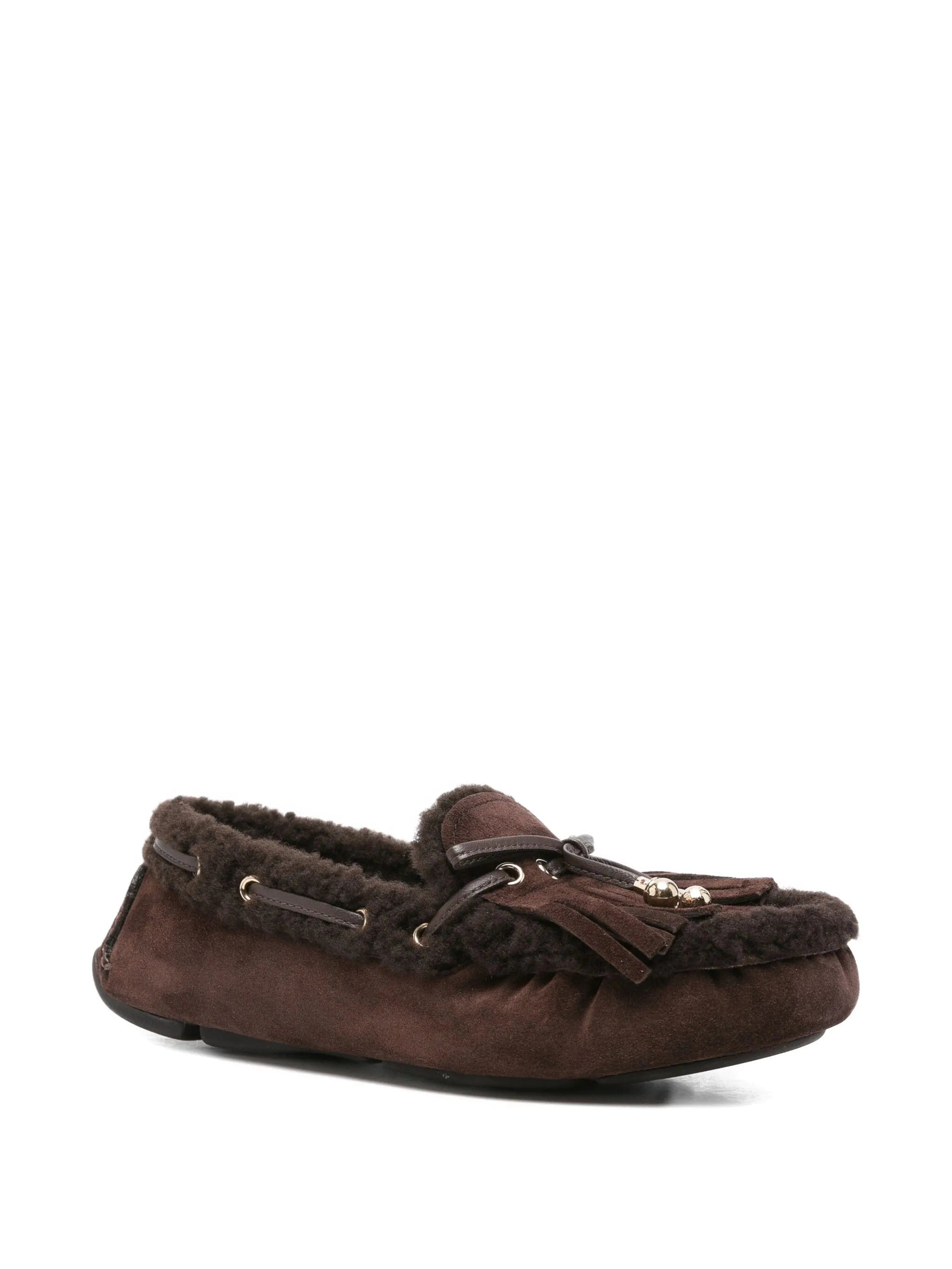 Jimmy Choo Manon suede loafers
