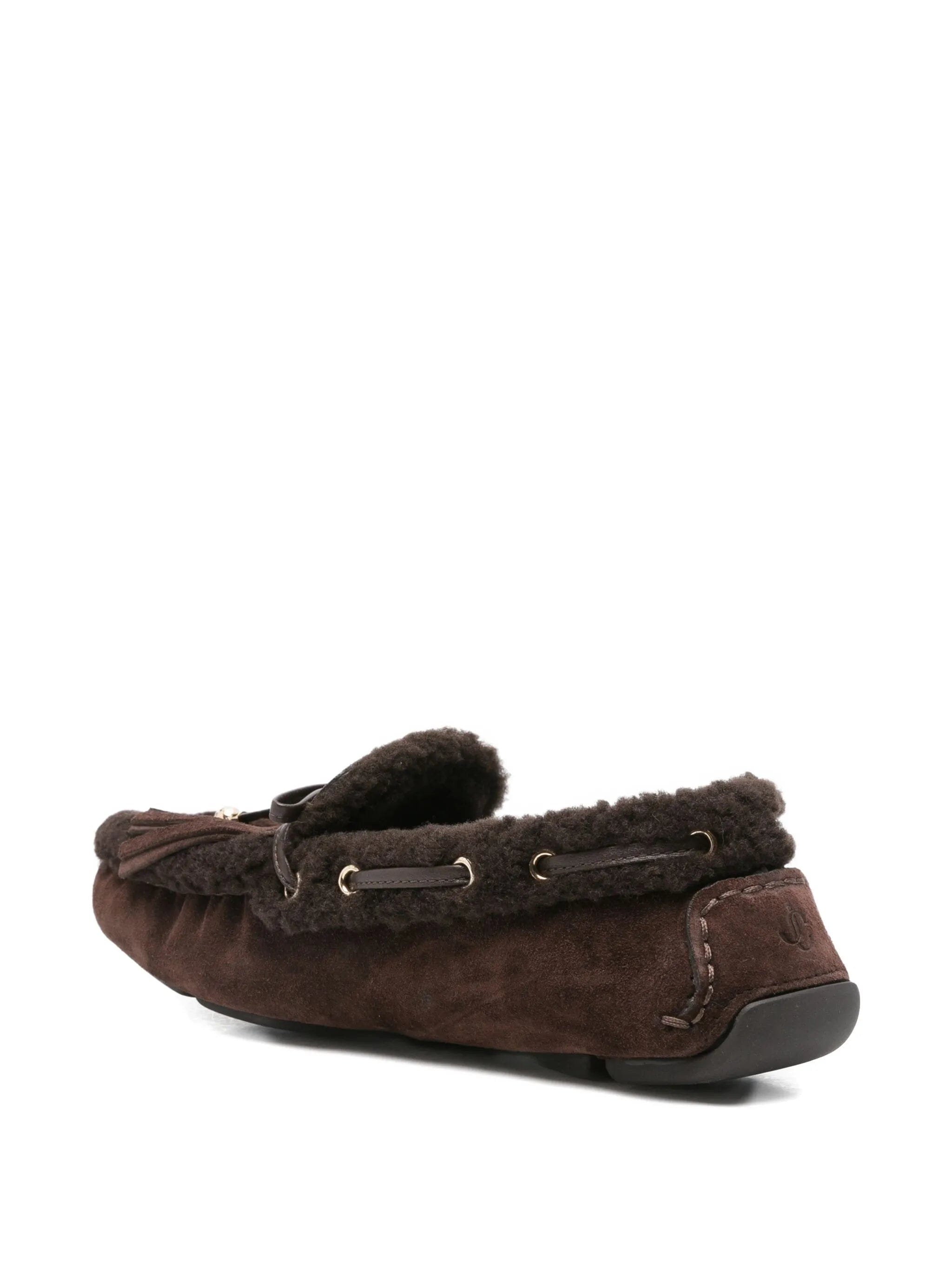 Jimmy Choo Manon suede loafers