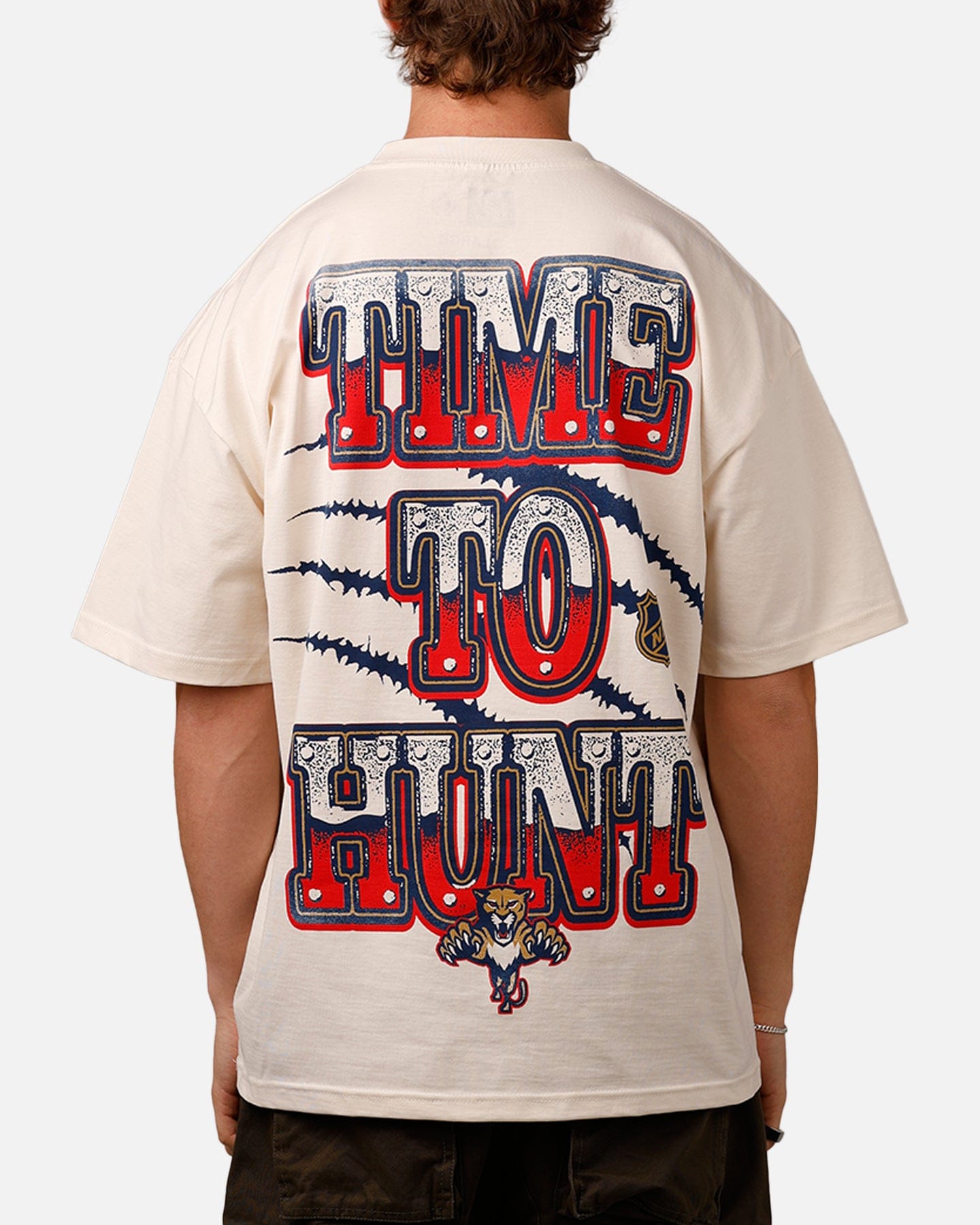 Off-White Culture Kings Florida Panthers Vintage T - Shirt Off White