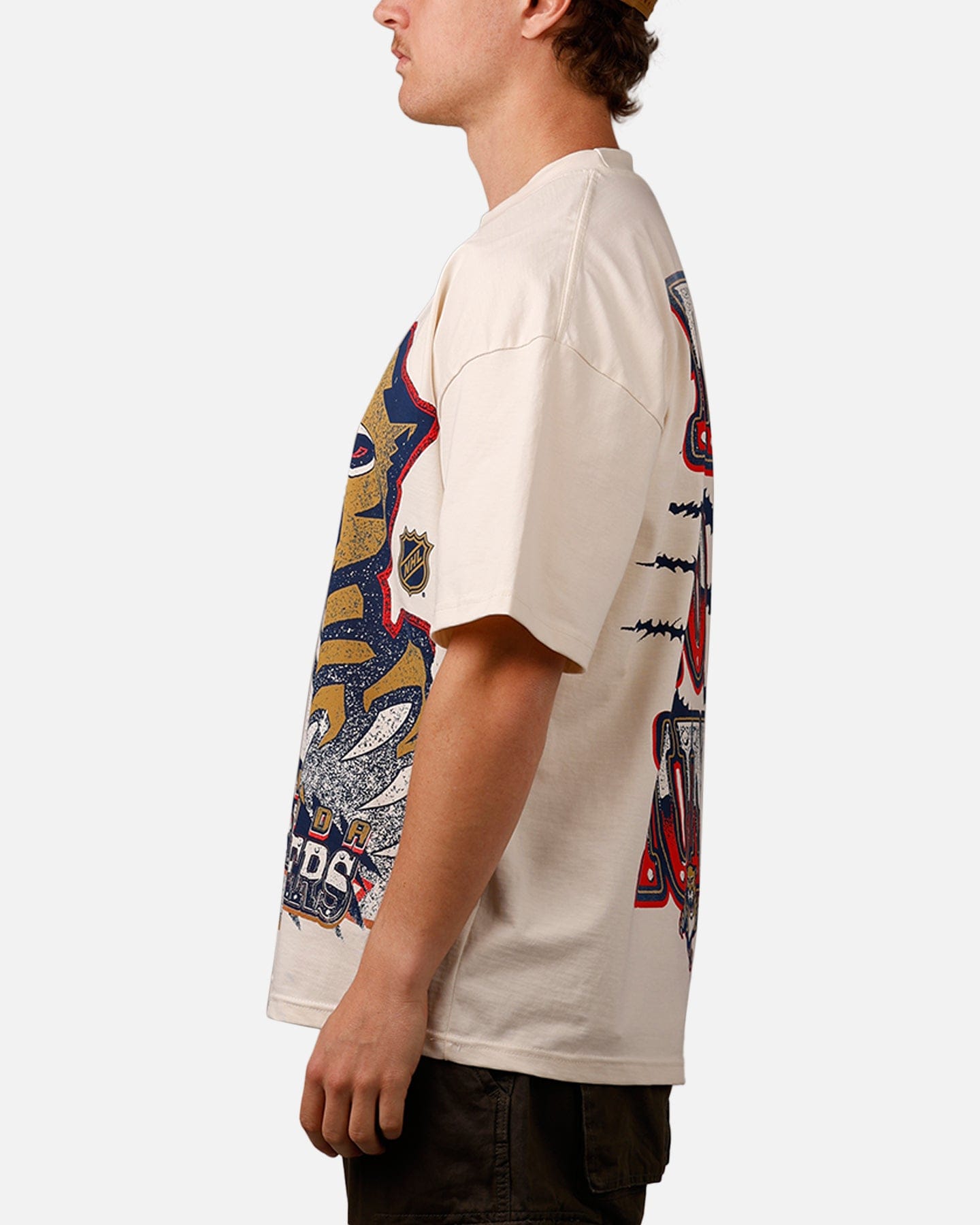 Off-White Culture Kings Florida Panthers Vintage T - Shirt Off White