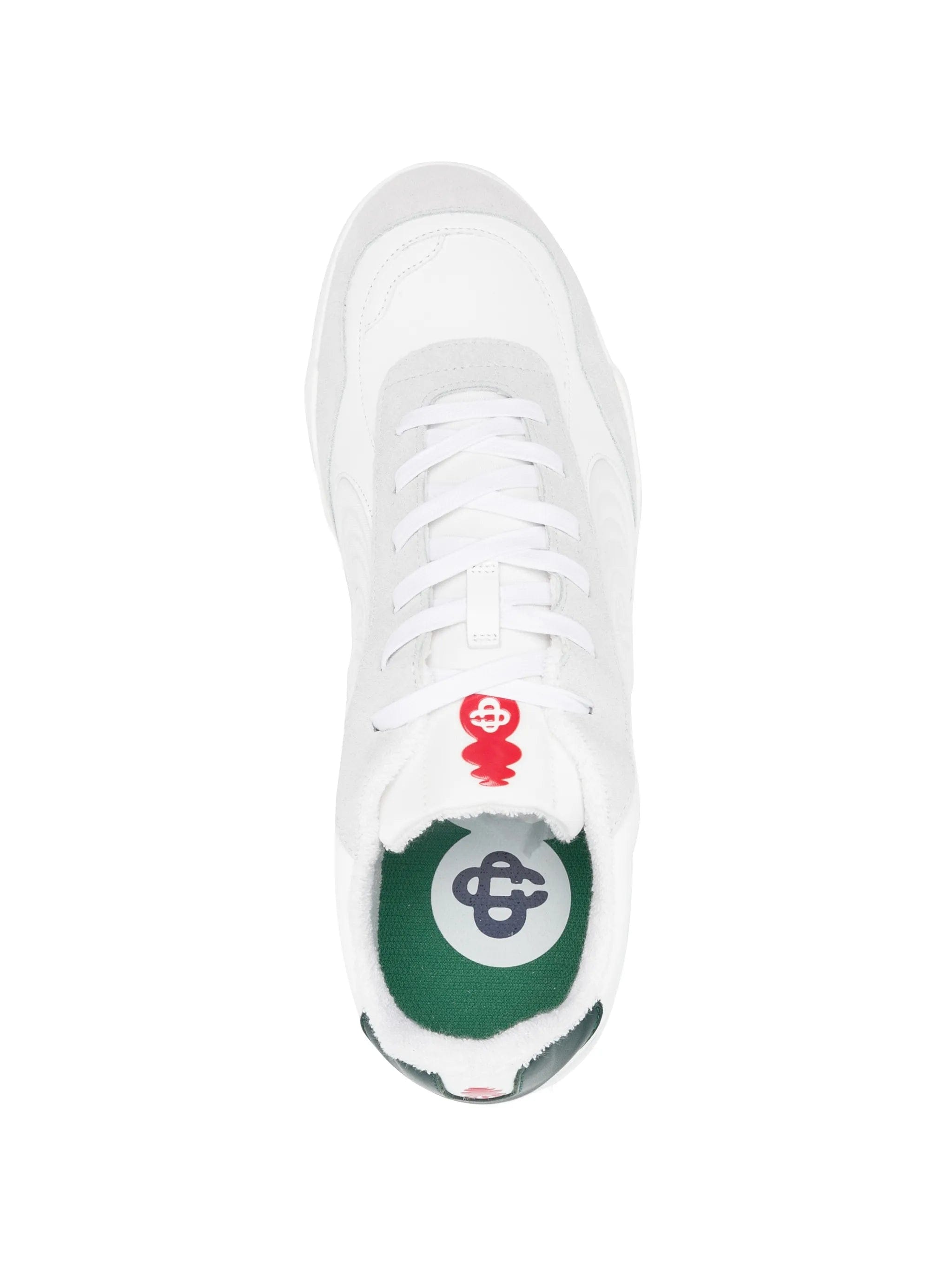 Casablanca Squash logo - detail lace - up sneakers
