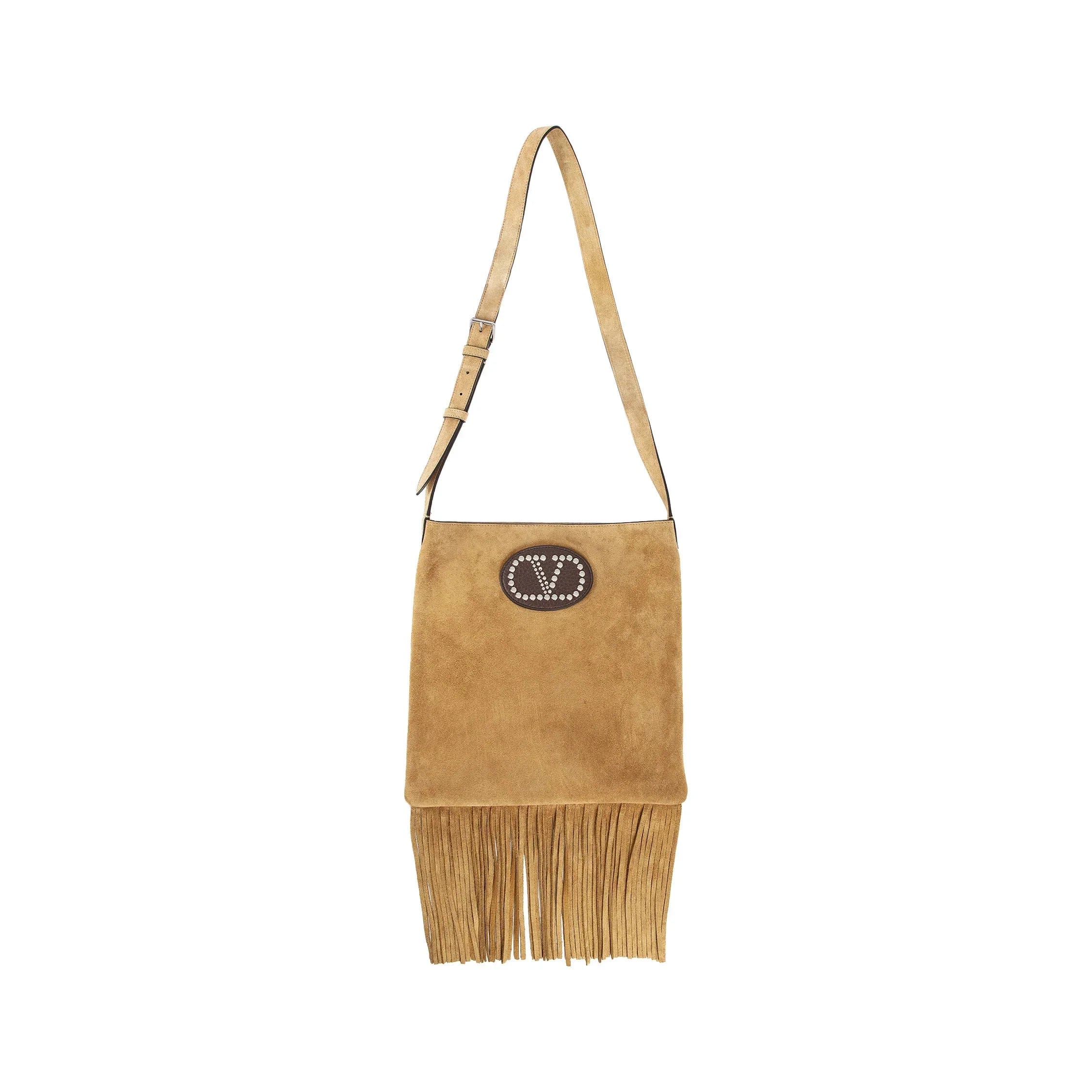 Valentino Garavani Nellcôte Suede Shoulder bag