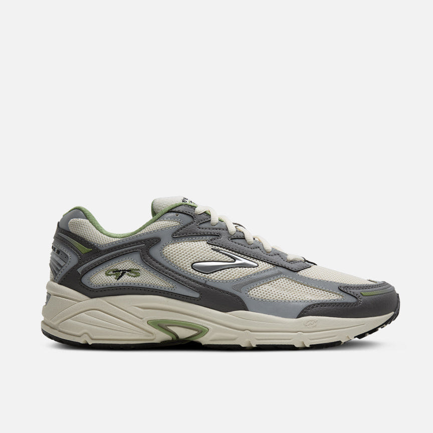 Brooks ADRENALINE GTS 4 - WHITE / BLACK / GREEN