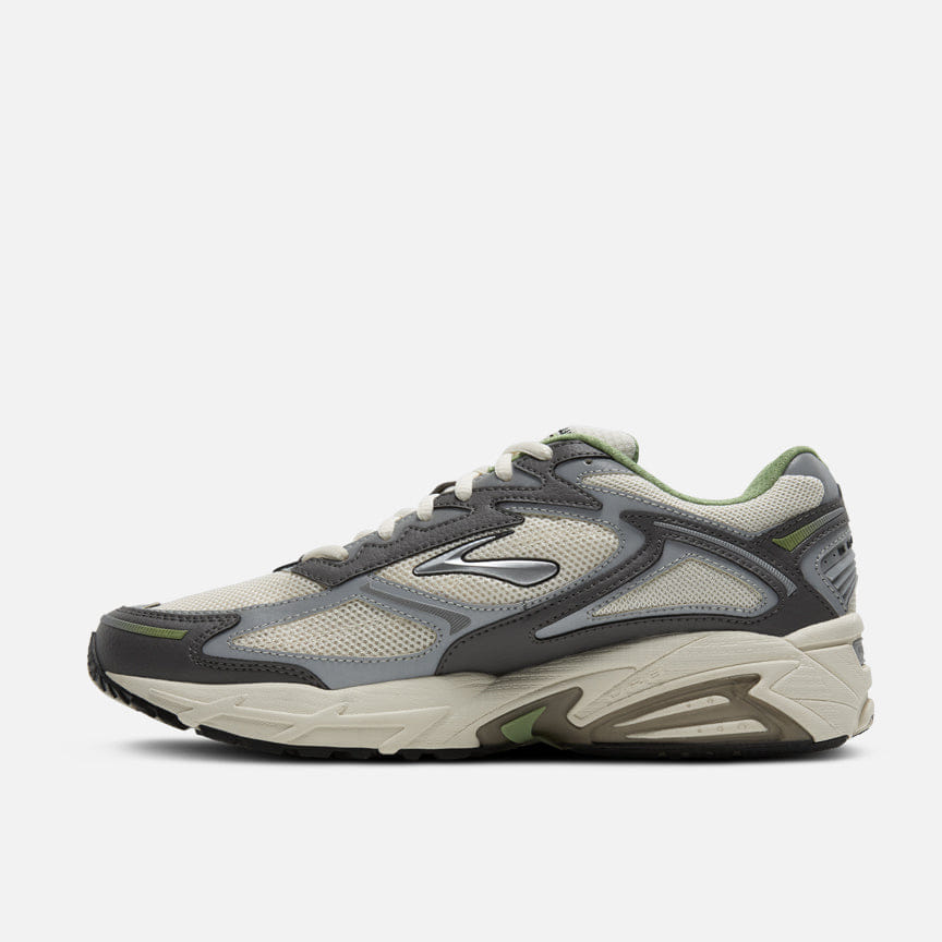 Brooks ADRENALINE GTS 4 - WHITE / BLACK / GREEN