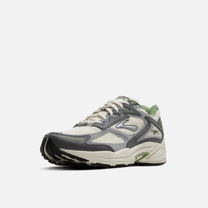 Brooks ADRENALINE GTS 4 - WHITE / BLACK / GREEN