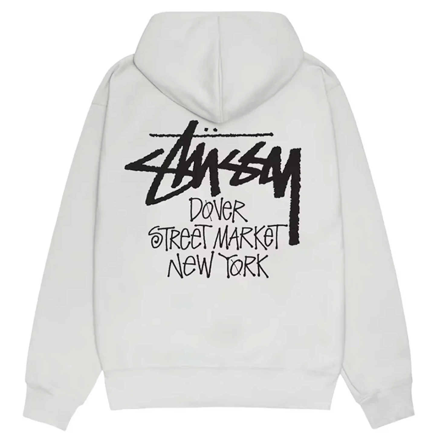 Stussy x Dover Street Market New York Hoodie Ash Heather (SS21)
