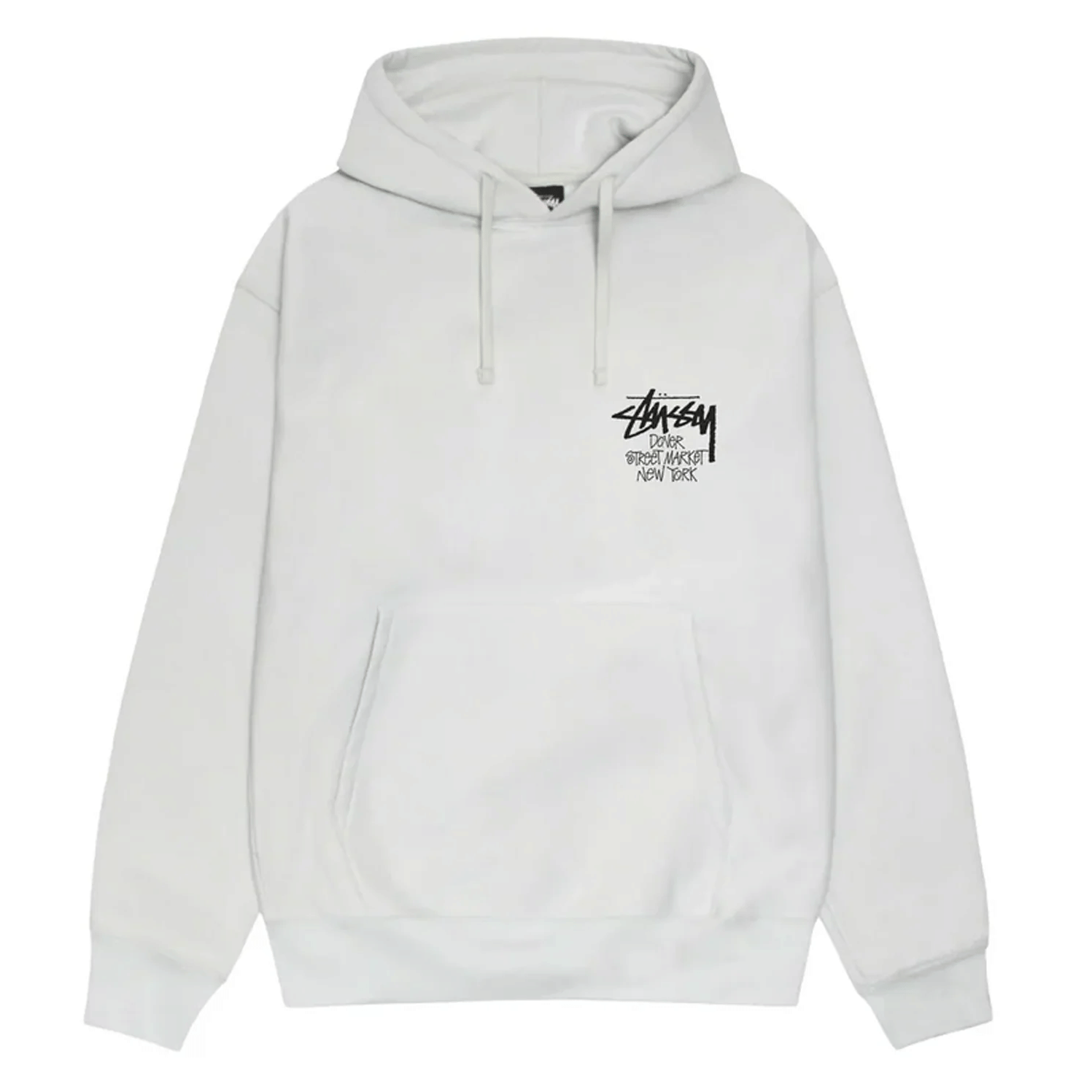 Stussy x Dover Street Market New York Hoodie Ash Heather (SS21)