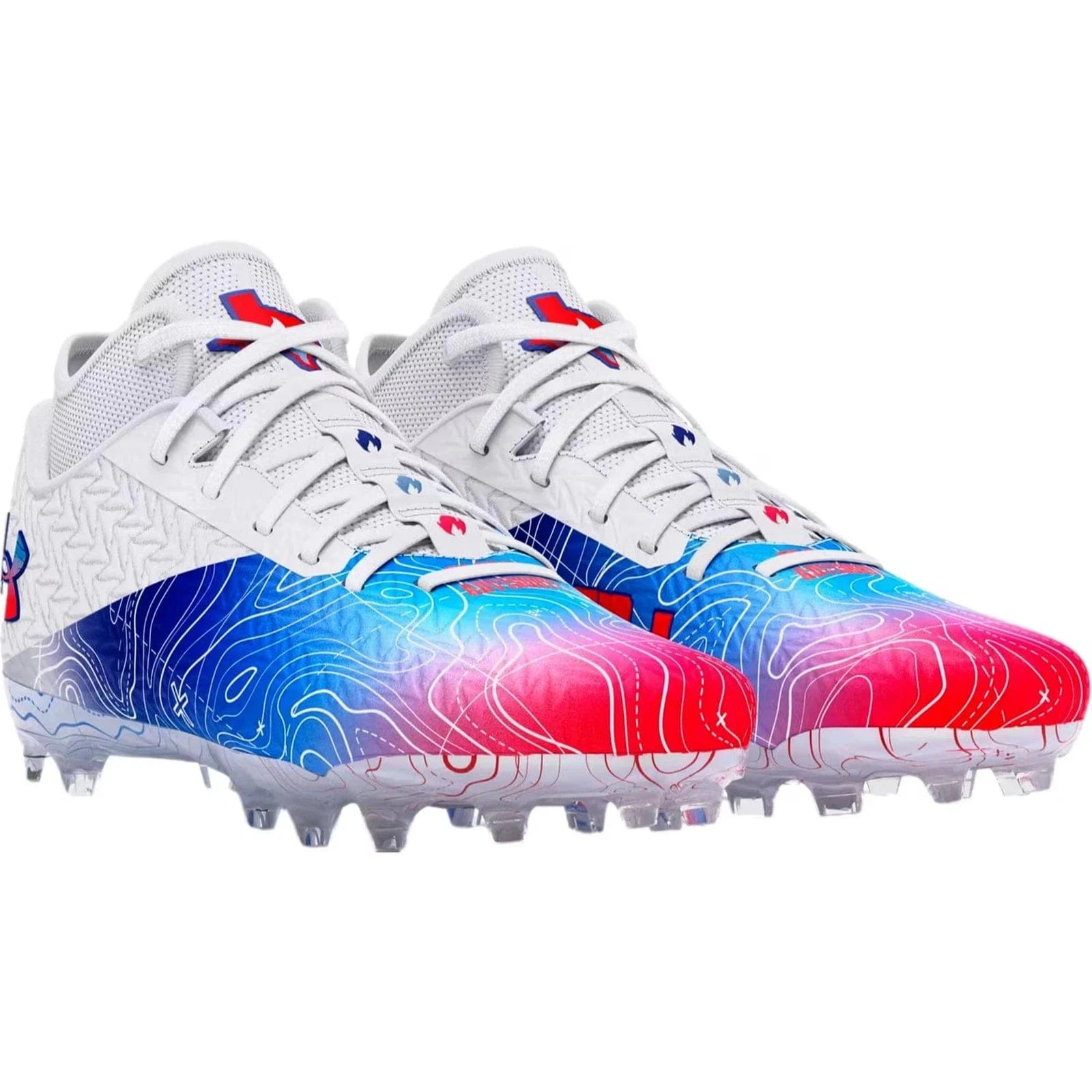 Under Armour Spotlight CloneMC TX Men's Multicolor Football Cleats NIN1469
