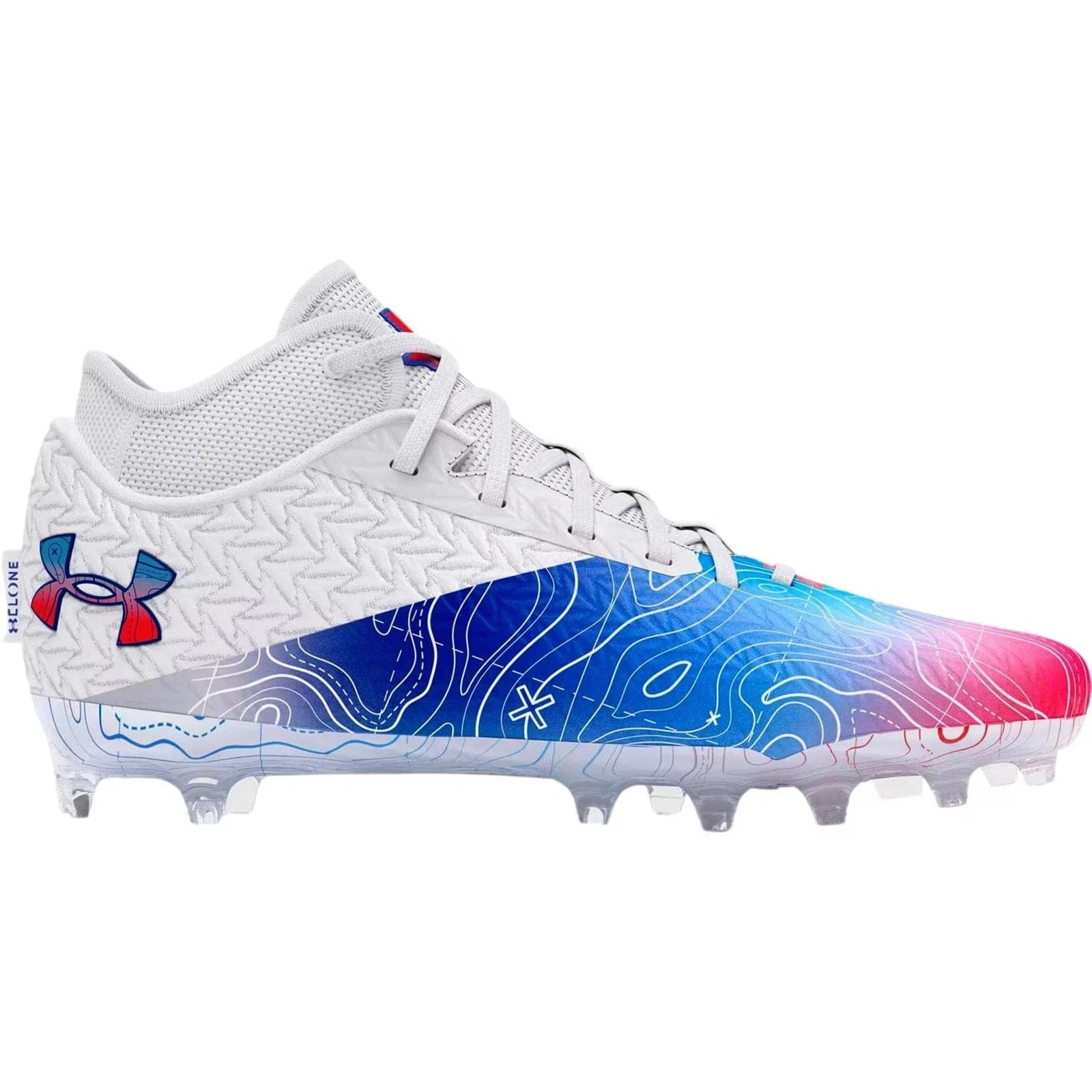 Under Armour Spotlight CloneMC TX Men's Multicolor Football Cleats NIN1469