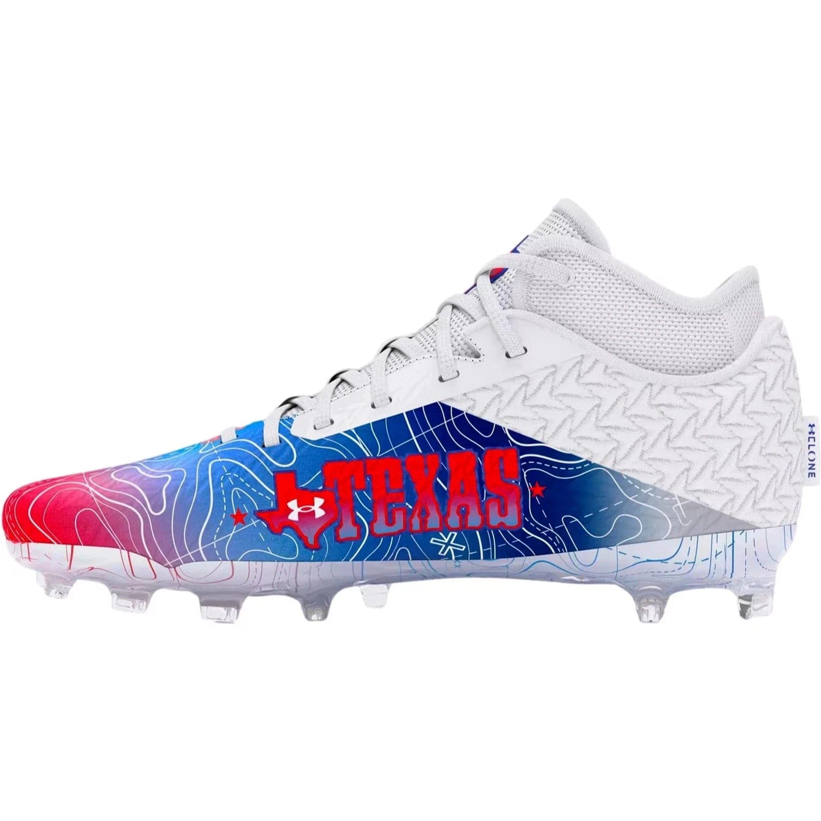 Under Armour Spotlight CloneMC TX Men's Multicolor Football Cleats NIN1469