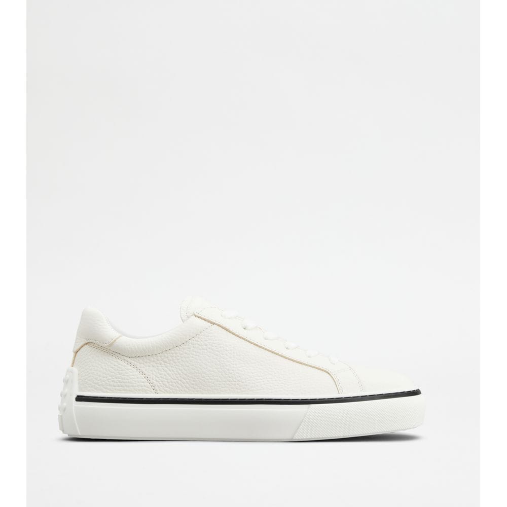 Tod's Tods Sneakers In Leather Off White Mens