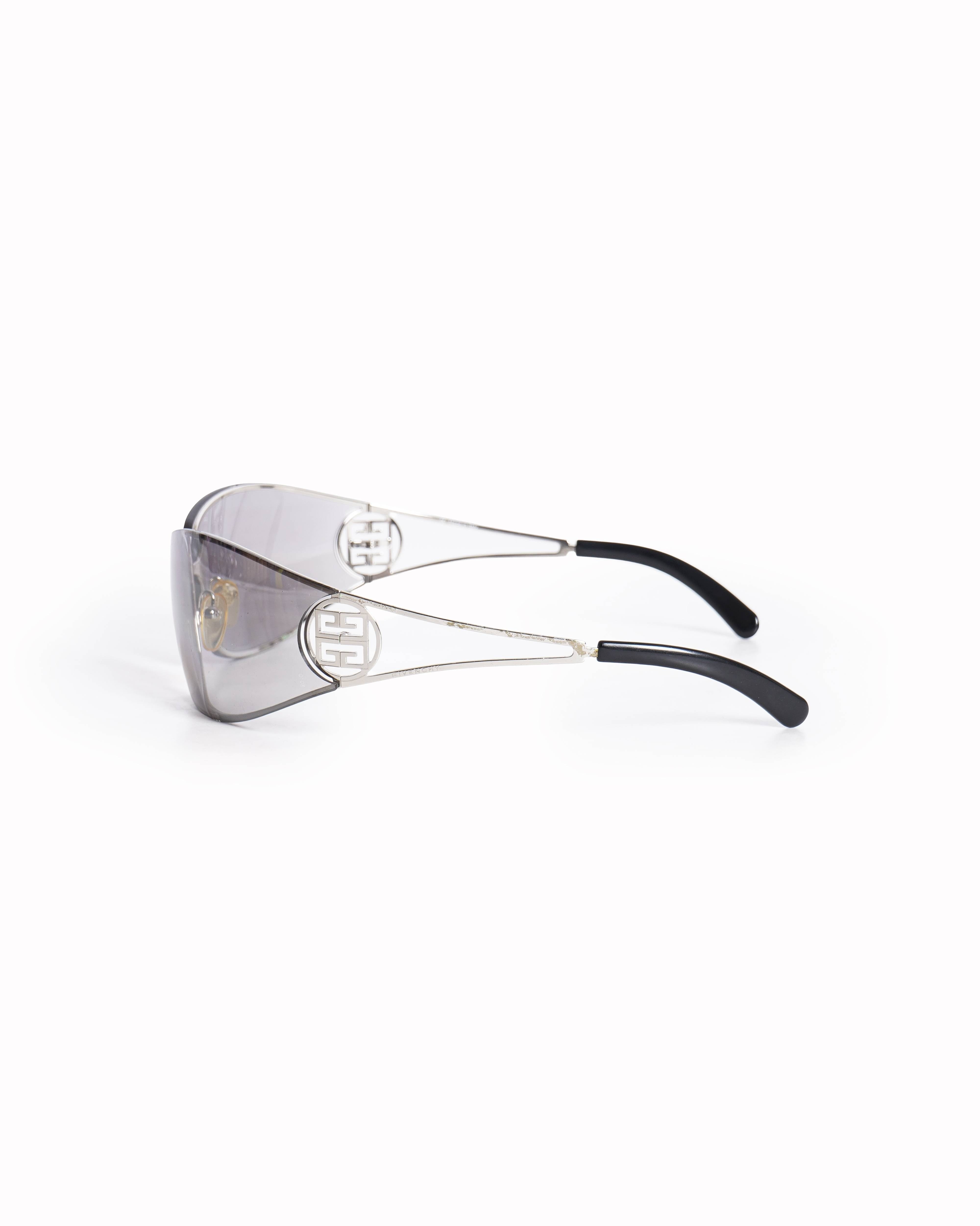 Givenchy silver frame sunglasses