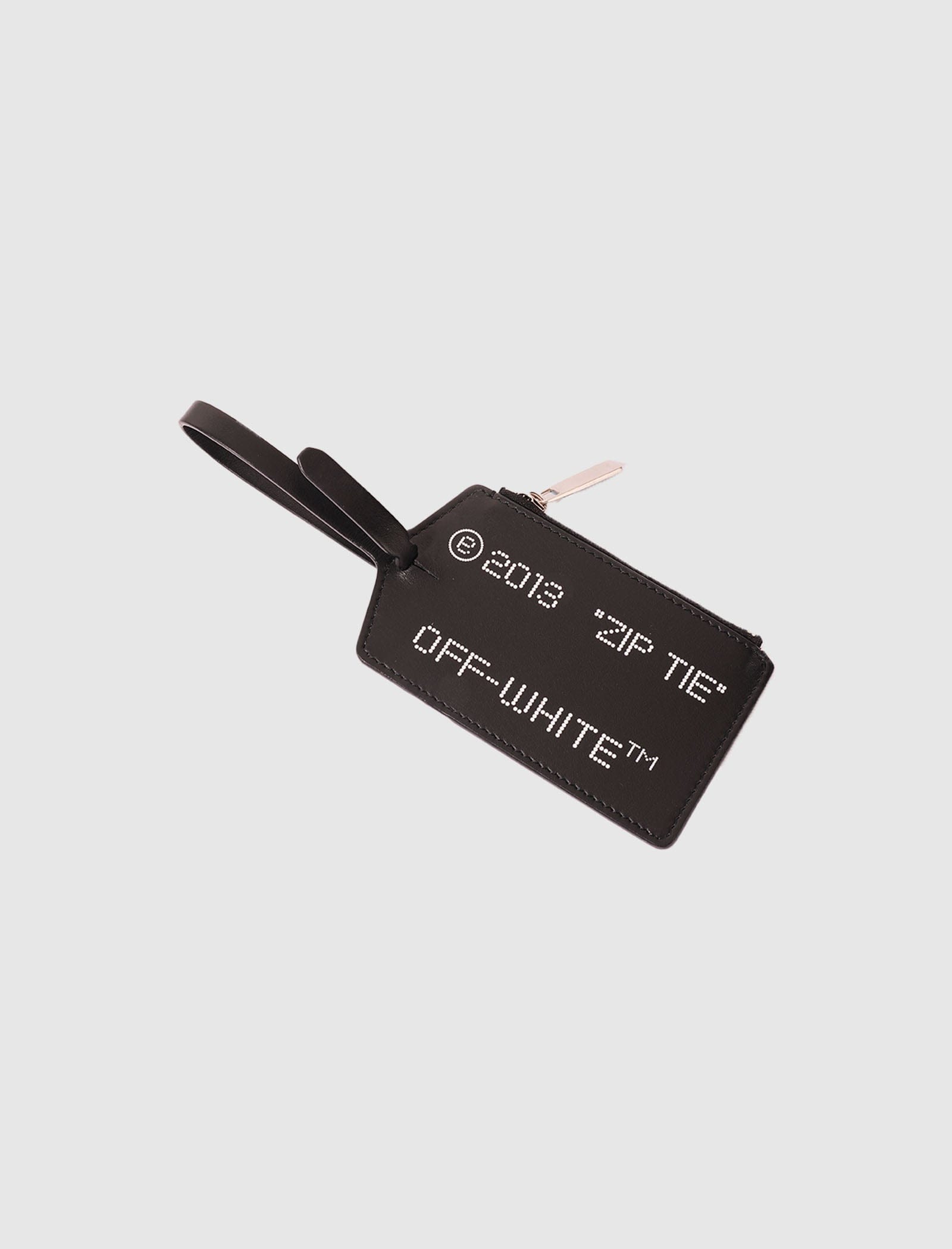 OFF-WHITE ZIP TIE CARD CASE