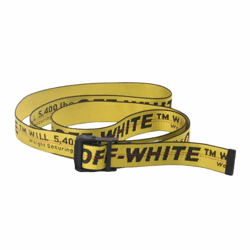 Off White Industrial Belt
