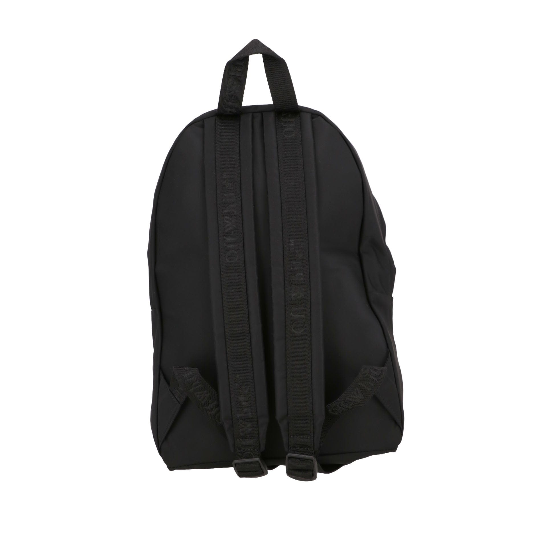 Off White Kids Black Multi Backpack