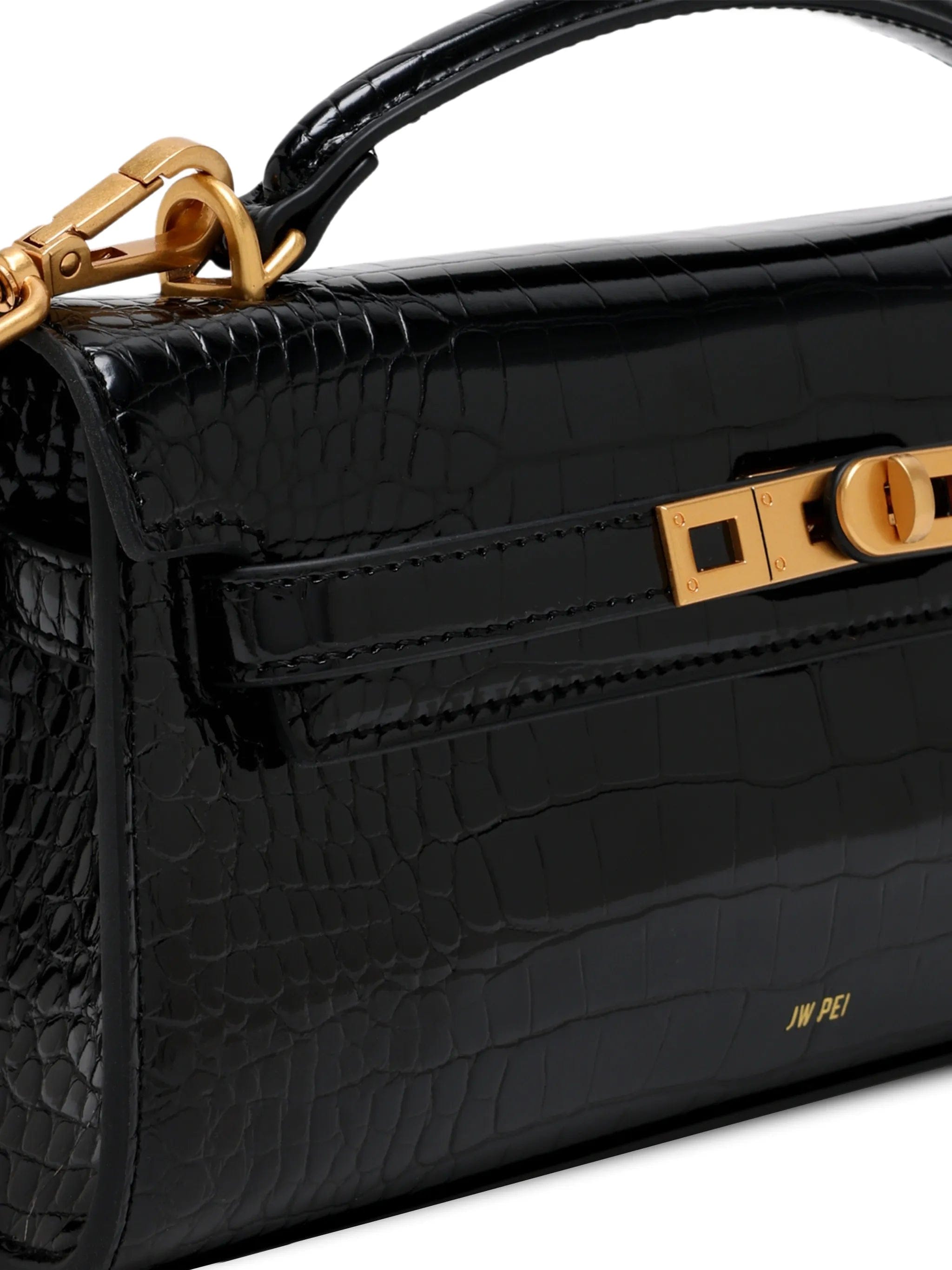 JW Pei croc - effect top - handle tote bag