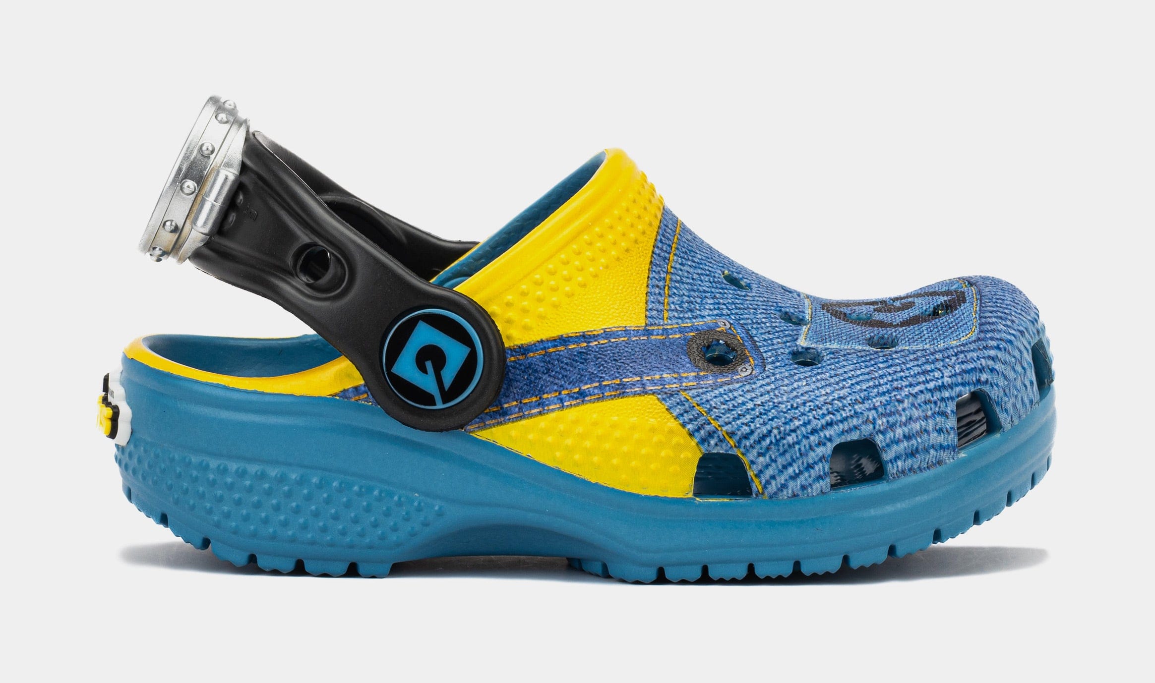 CROCS Minions Classic Clog Infant Toddler Sandals (Yellow/Blue) Free Shipping