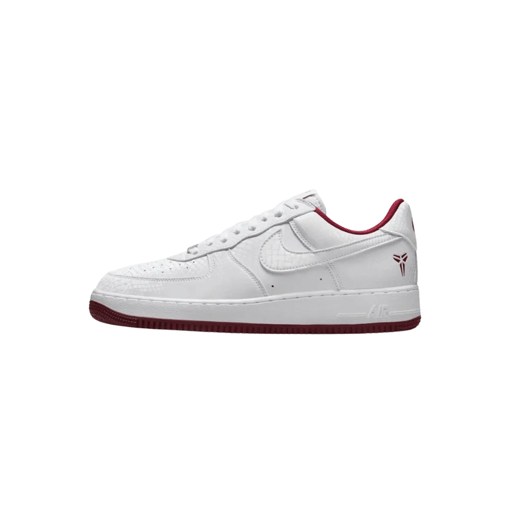 Nike Air Force Kobe Bryant x Nike Air Force 1 Low Lower Merion Pack - White Team Red