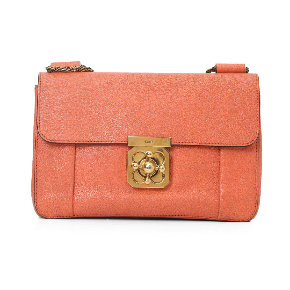 Chloe Coral Elsie Medium Shoulder Bag