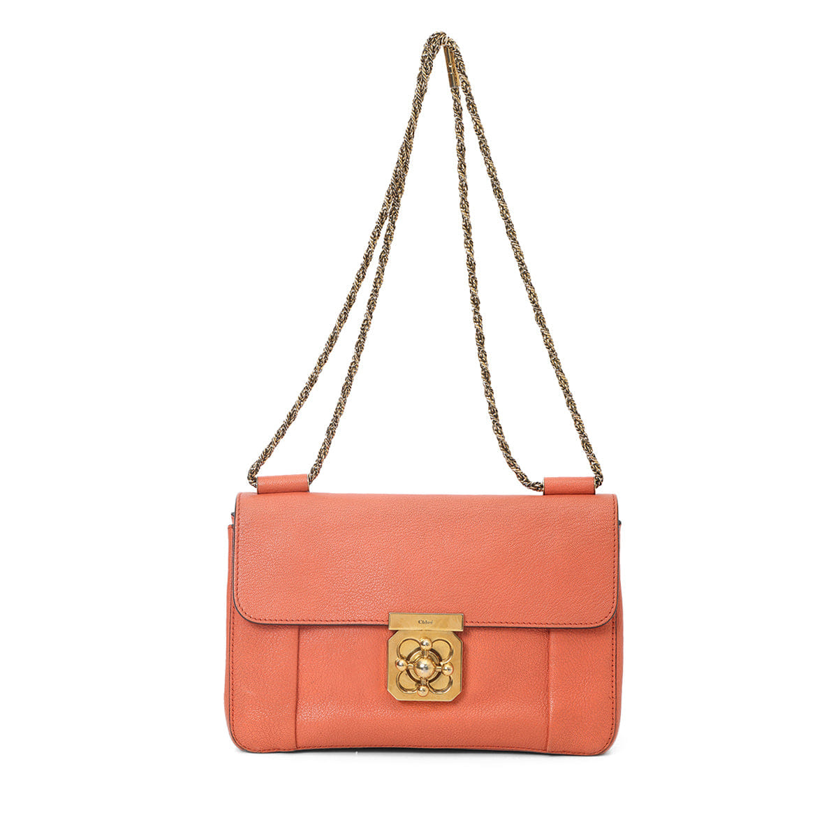 Chloe Coral Elsie Medium Shoulder Bag