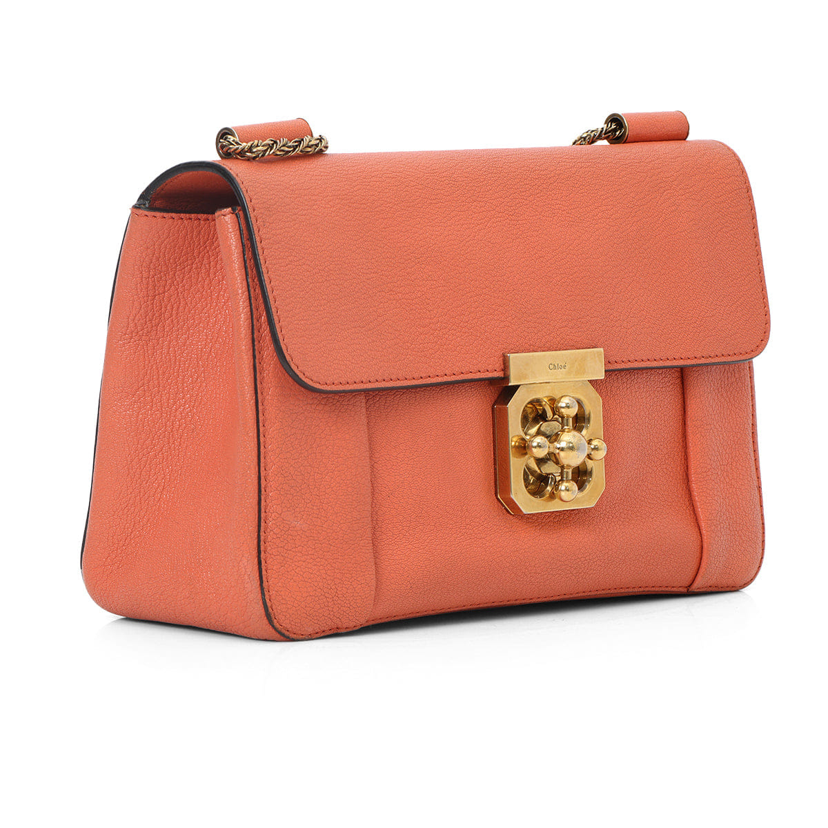 Chloe Coral Elsie Medium Shoulder Bag