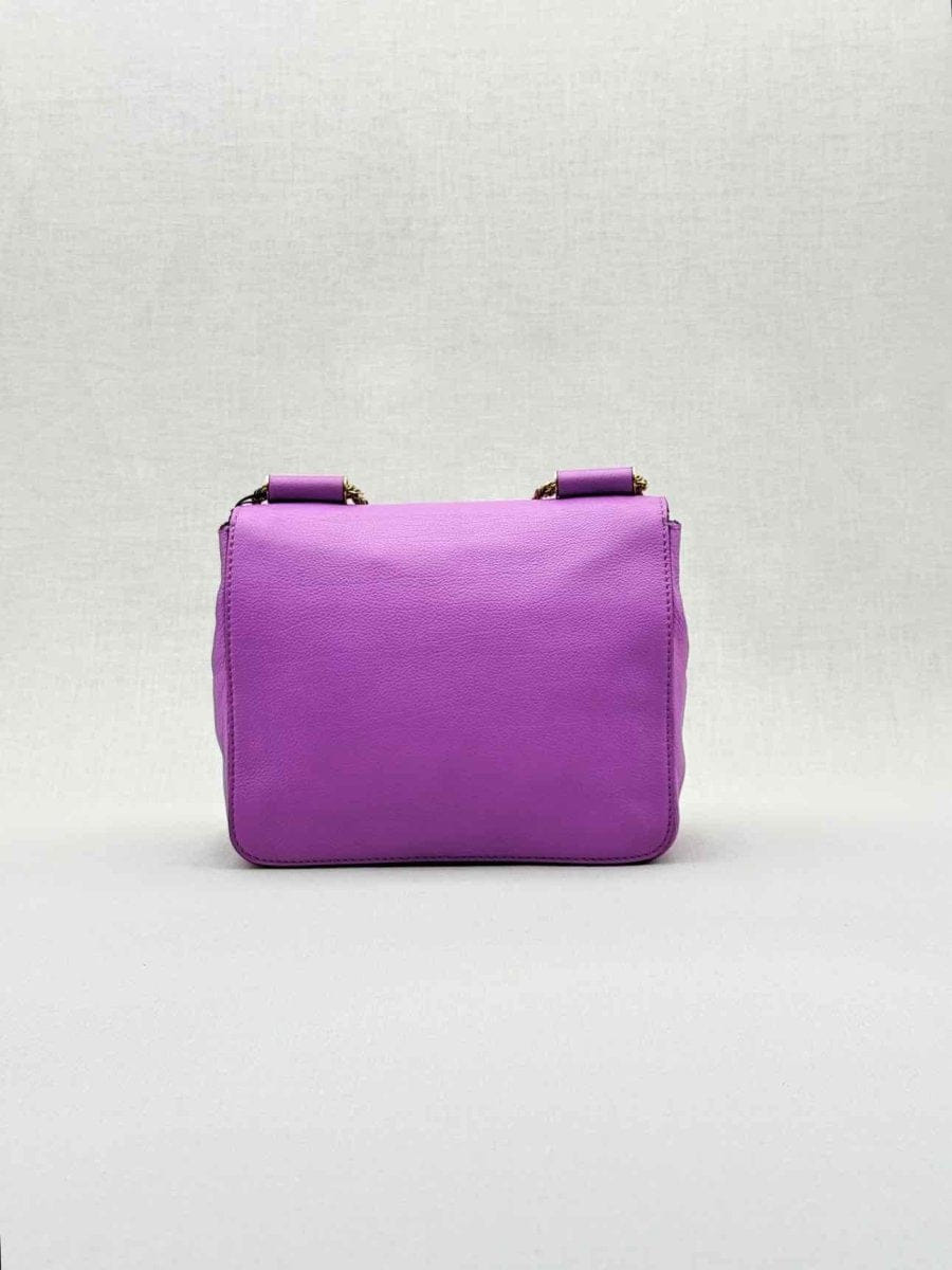 Chloe Elsie Purple Shoulder Bag