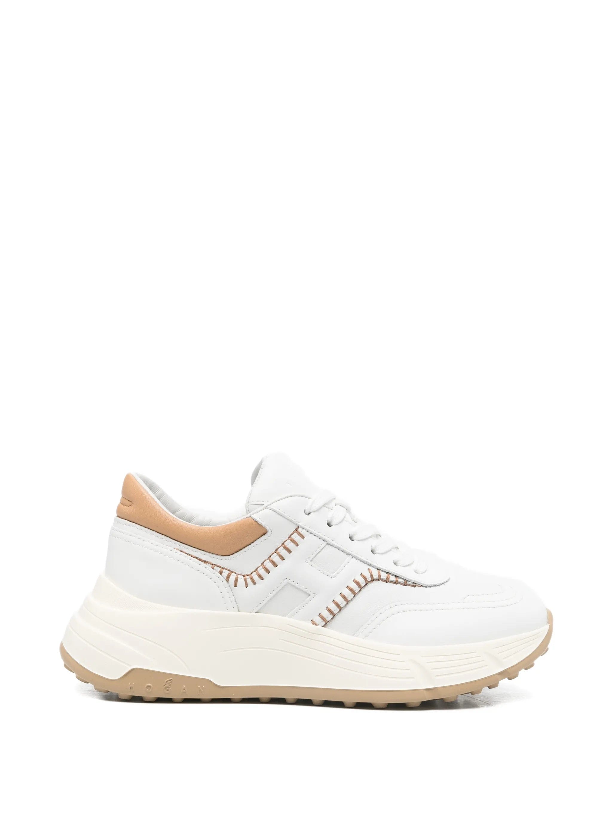 Hogan Hi - Fi lace - up leather sneakers