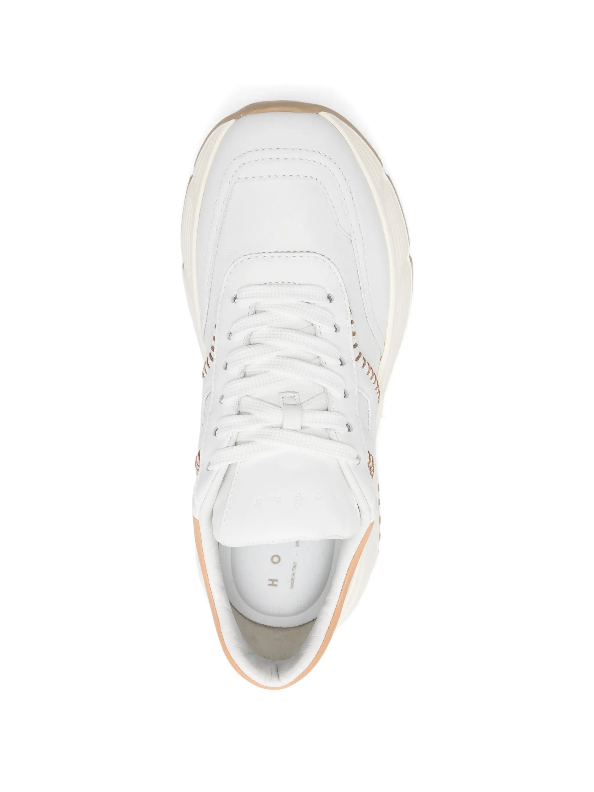 Hogan Hi - Fi lace - up leather sneakers