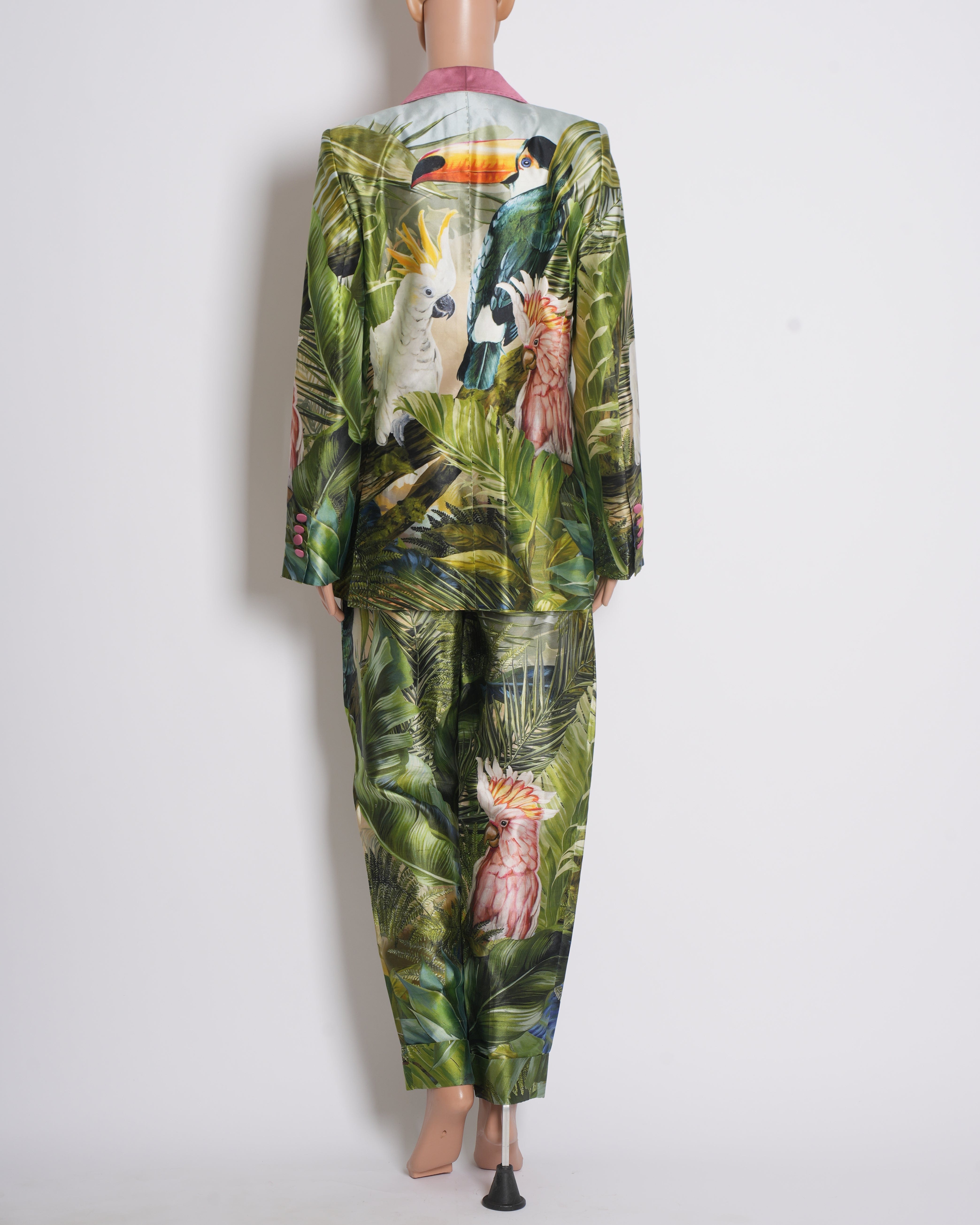 Dolce & Gabbana D&G Turlington Women's Jacket in Jungle Forest Print