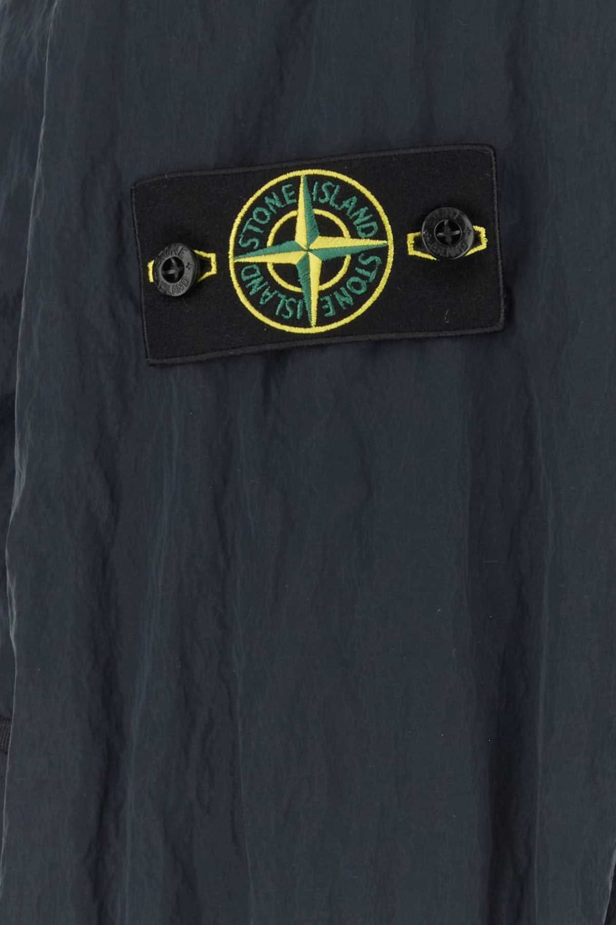 Stone Island Nylon Overshirt Jacket — Blue