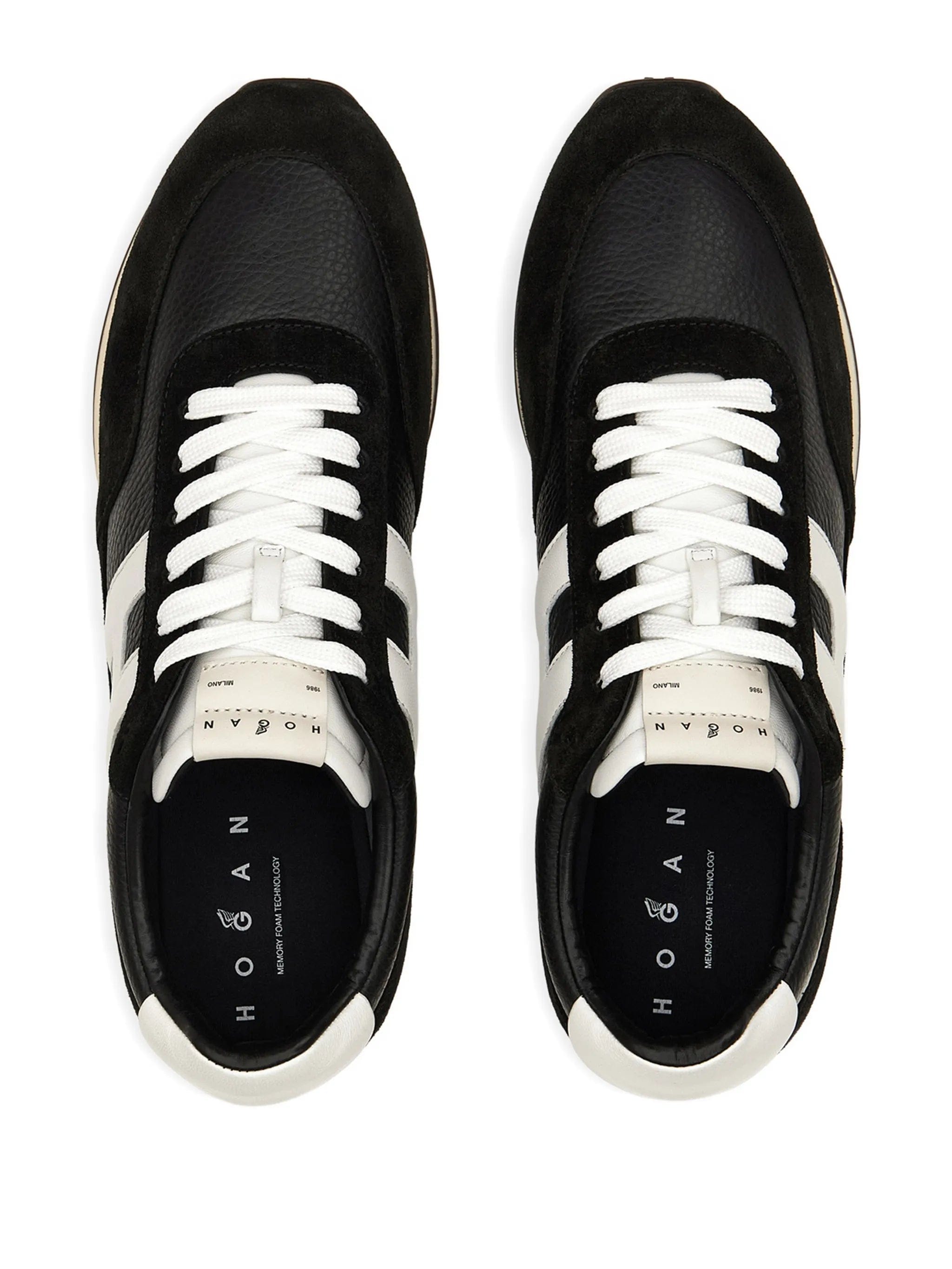 Hogan Athletic logo - patch sneakers
