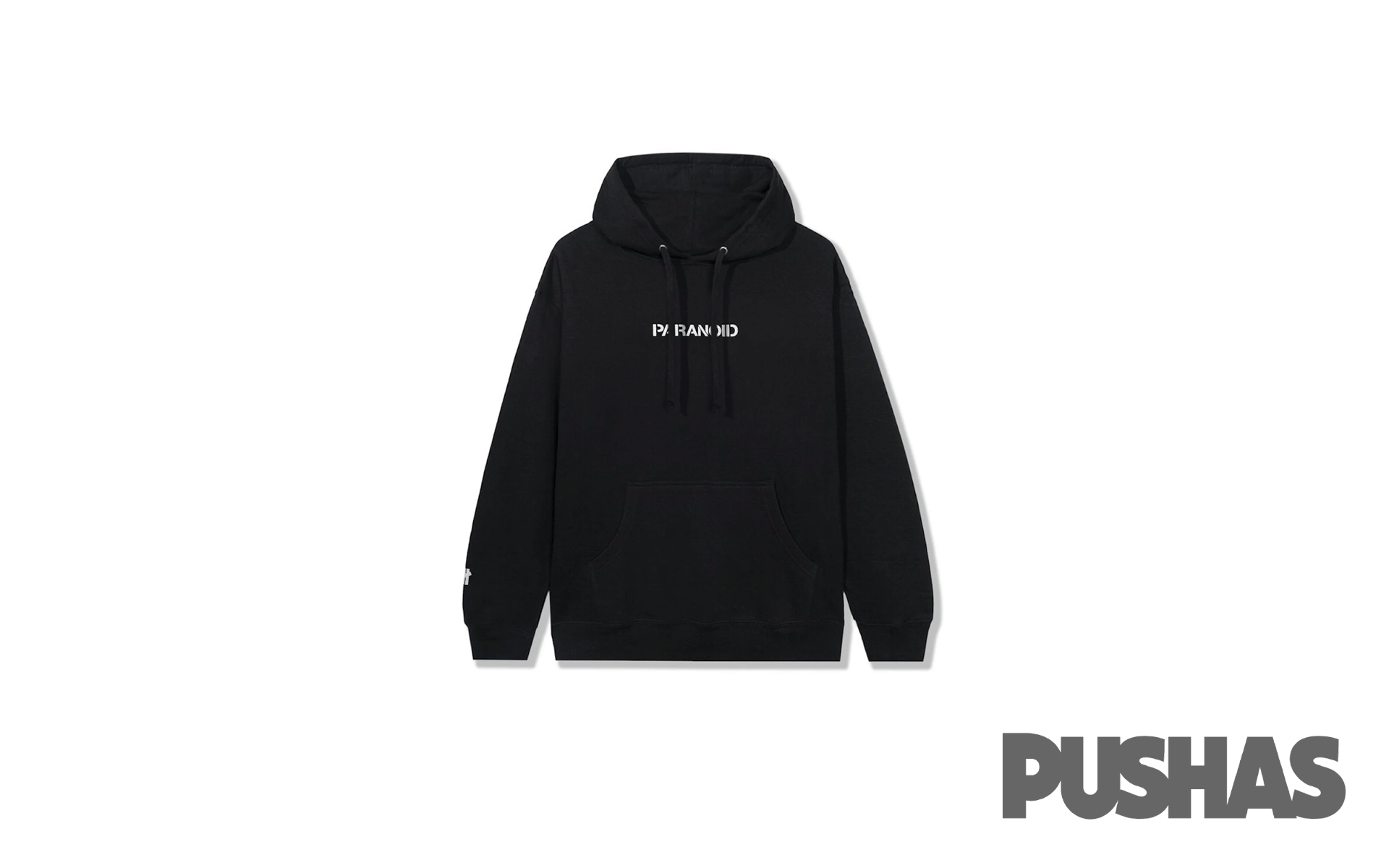 Anti Social Social Club x Undefeated Paranoid Hoodie Black