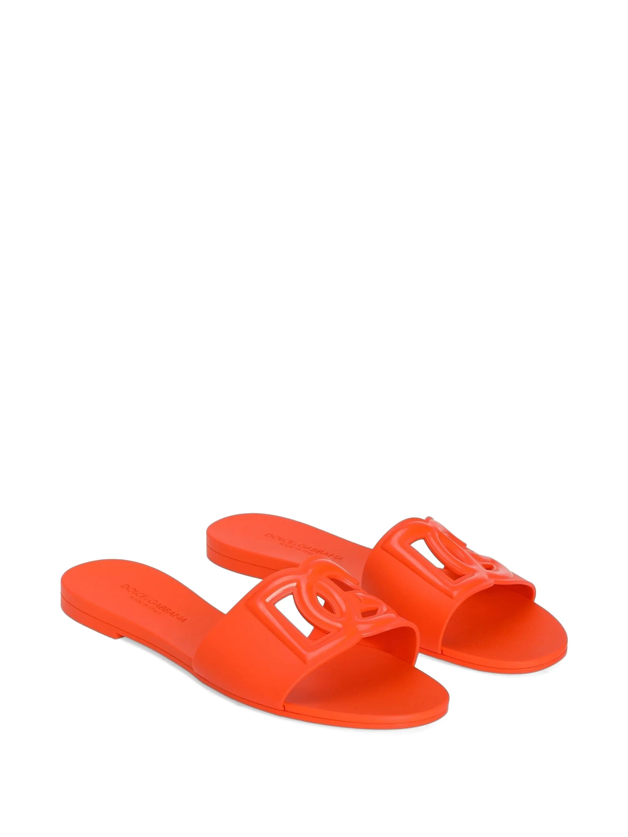 Dolce & Gabbana beachwear slides in rubber