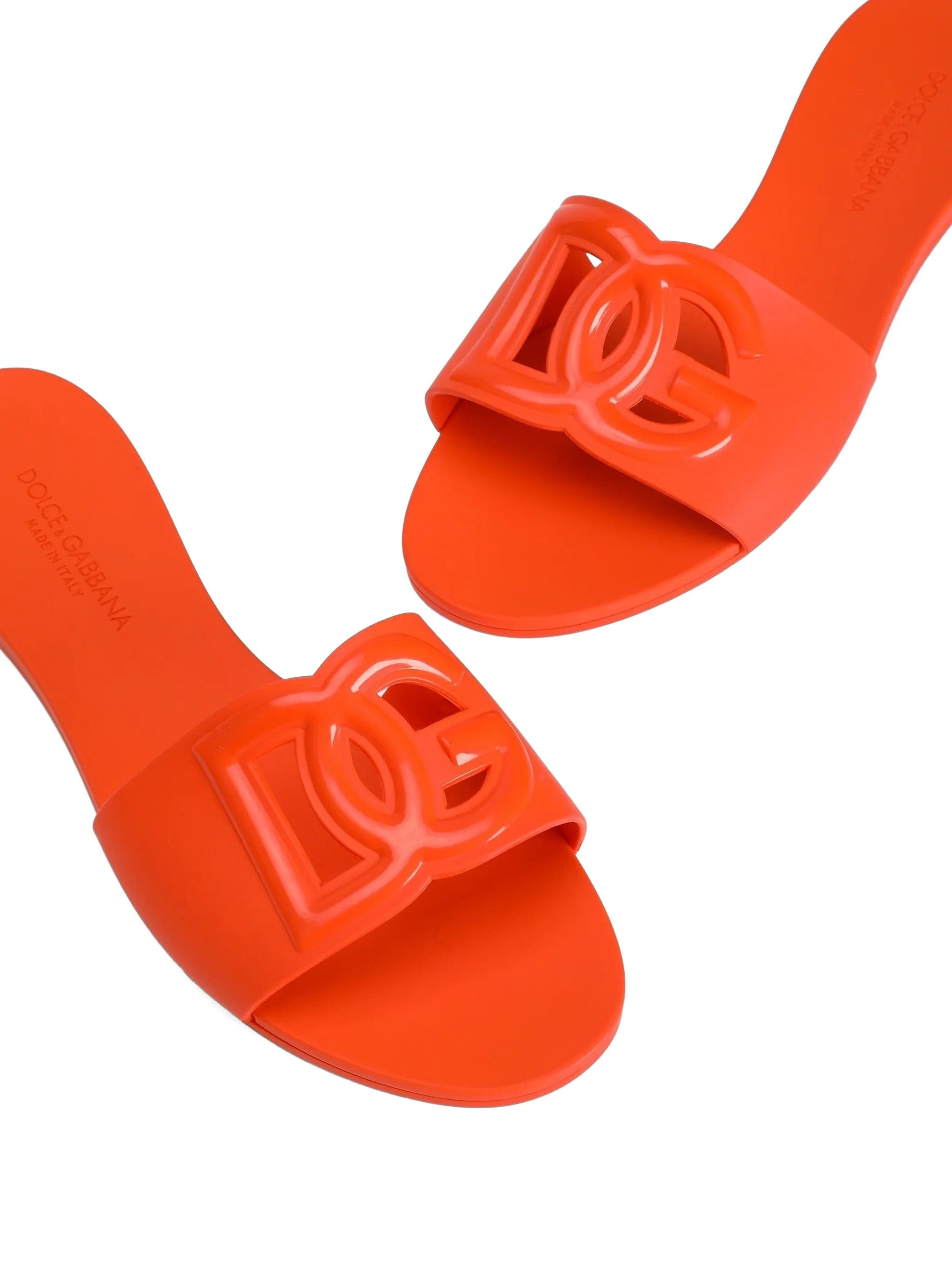 Dolce & Gabbana beachwear slides in rubber