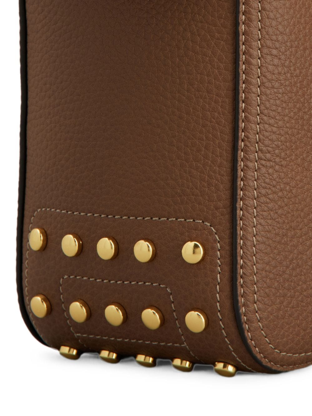Tod's Leather Crossbody Shoulder Bag — Brown