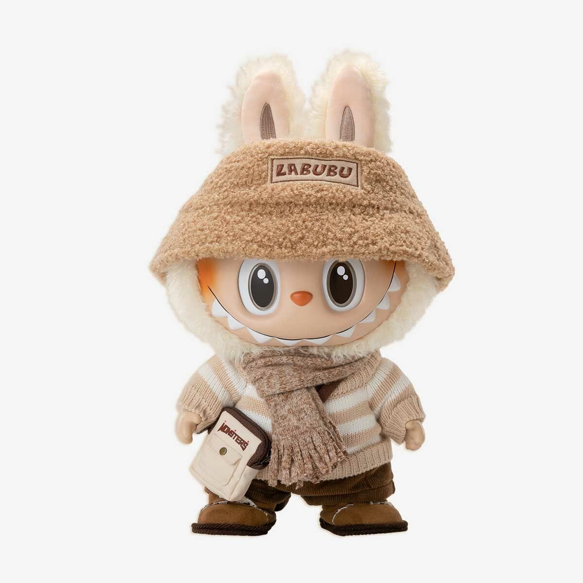 Medicom Toy POP MART LABUBU DRESS BE LATTE Vinyl Plush Doll 搪膠毛絨公仔