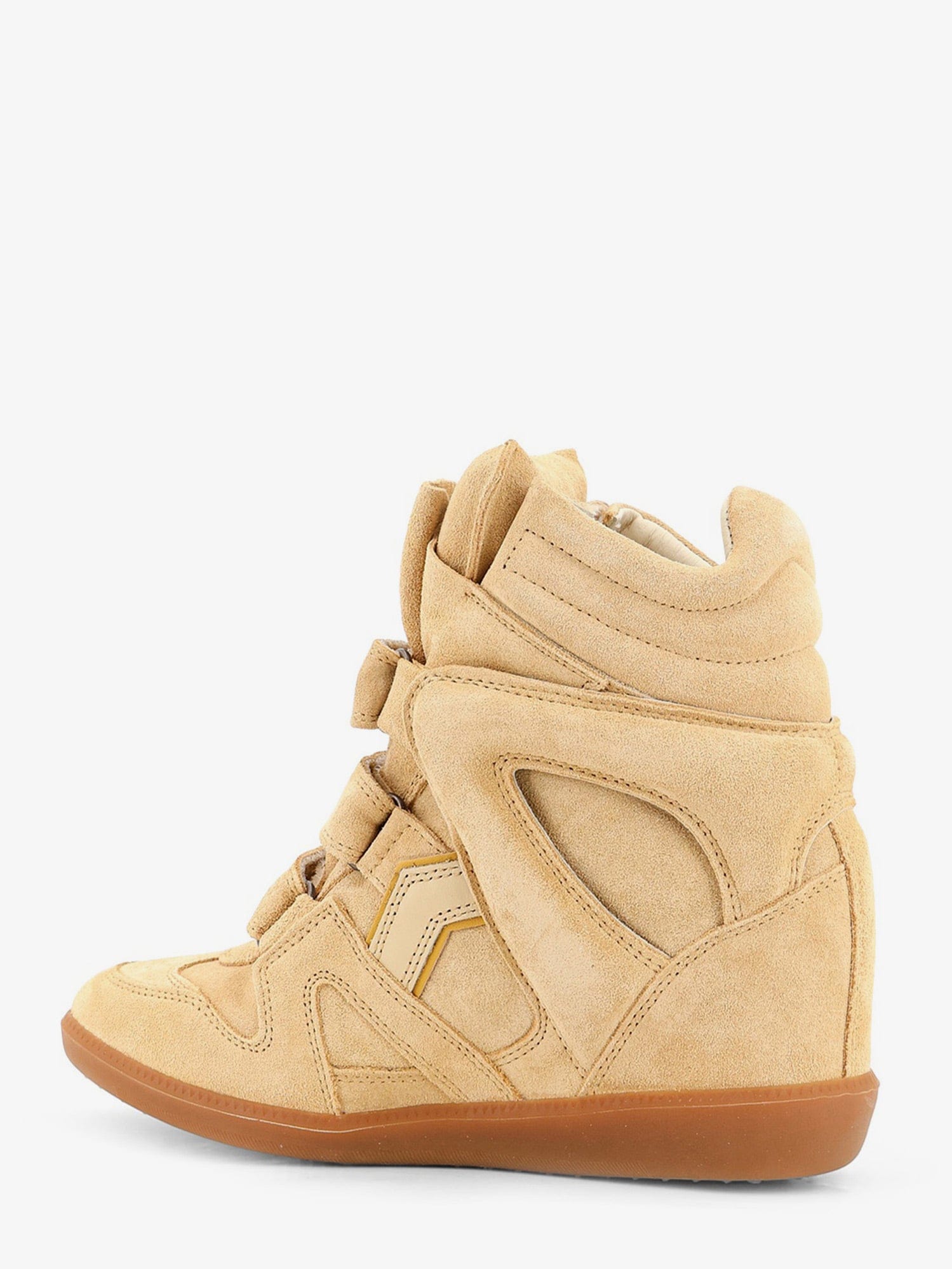 Isabel Marant Bekett suede and leather sneakers