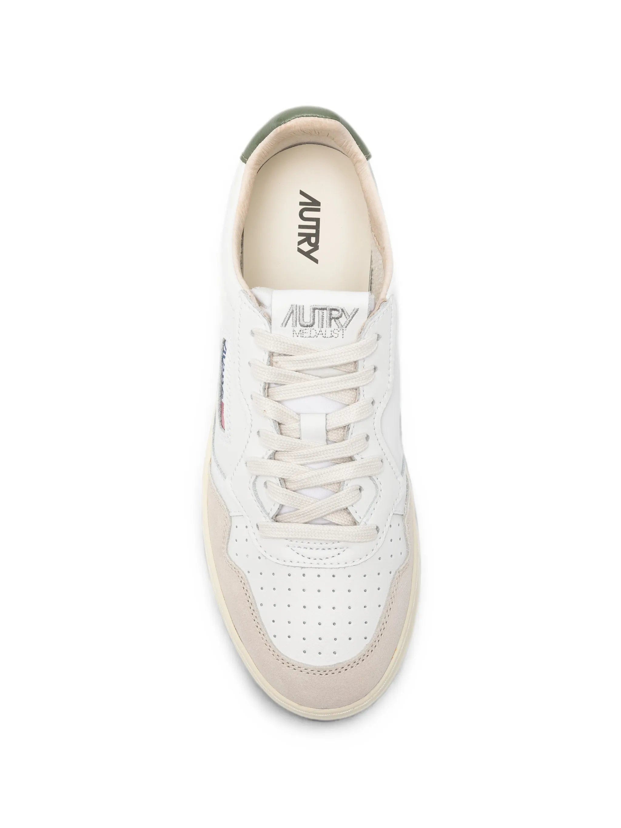 Autry Medalist suede - panel sneakers
