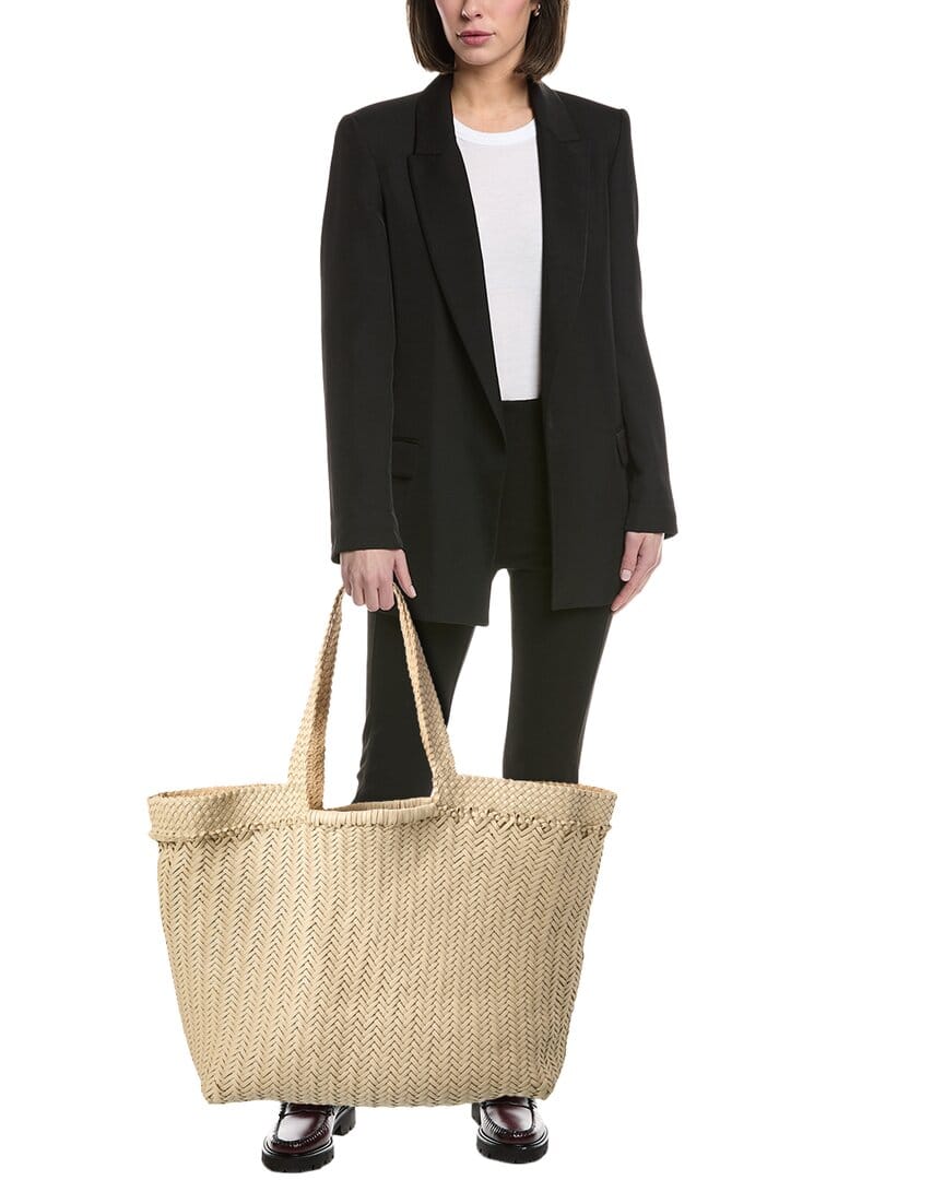 Dragon Diffusion Oversized Leather Tote