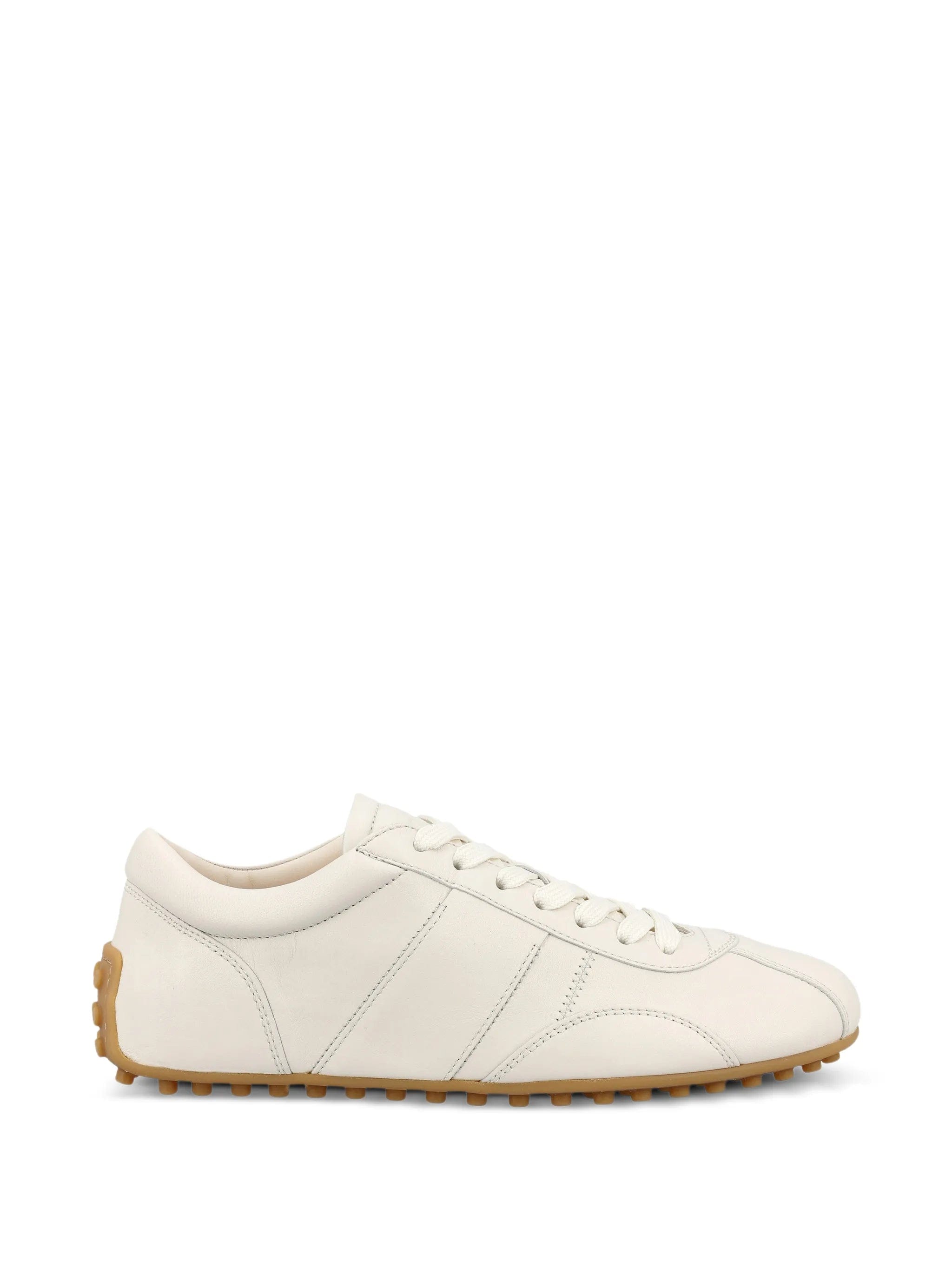 Tod's laces leather trainers
