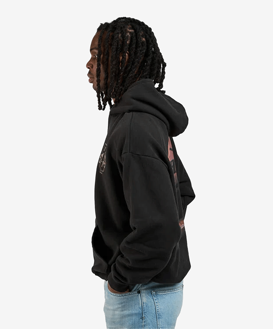 PUMA | x REPRESENT OVERSIZED HOODIE { BLACK