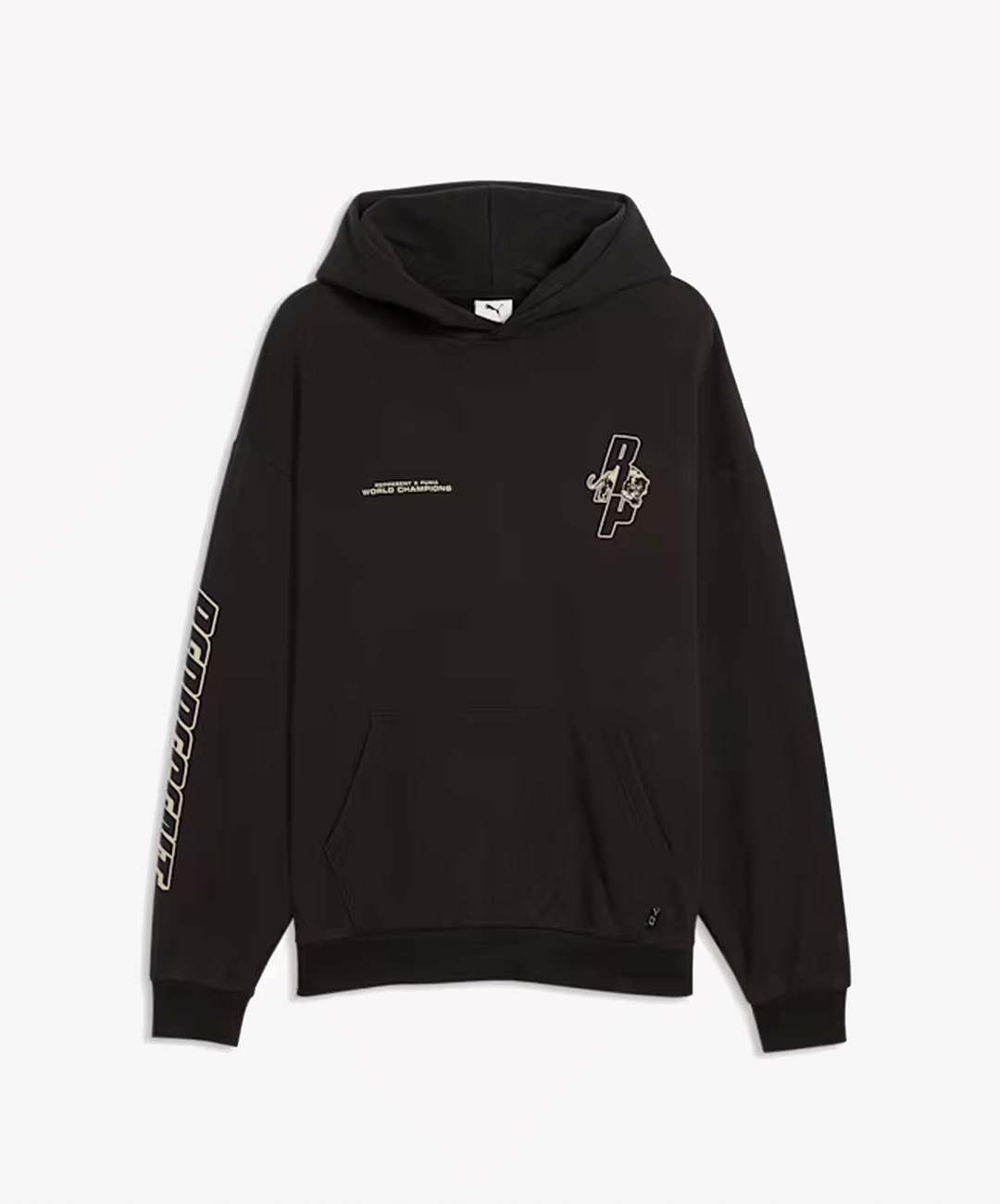 PUMA | x REPRESENT OVERSIZED HOODIE { BLACK