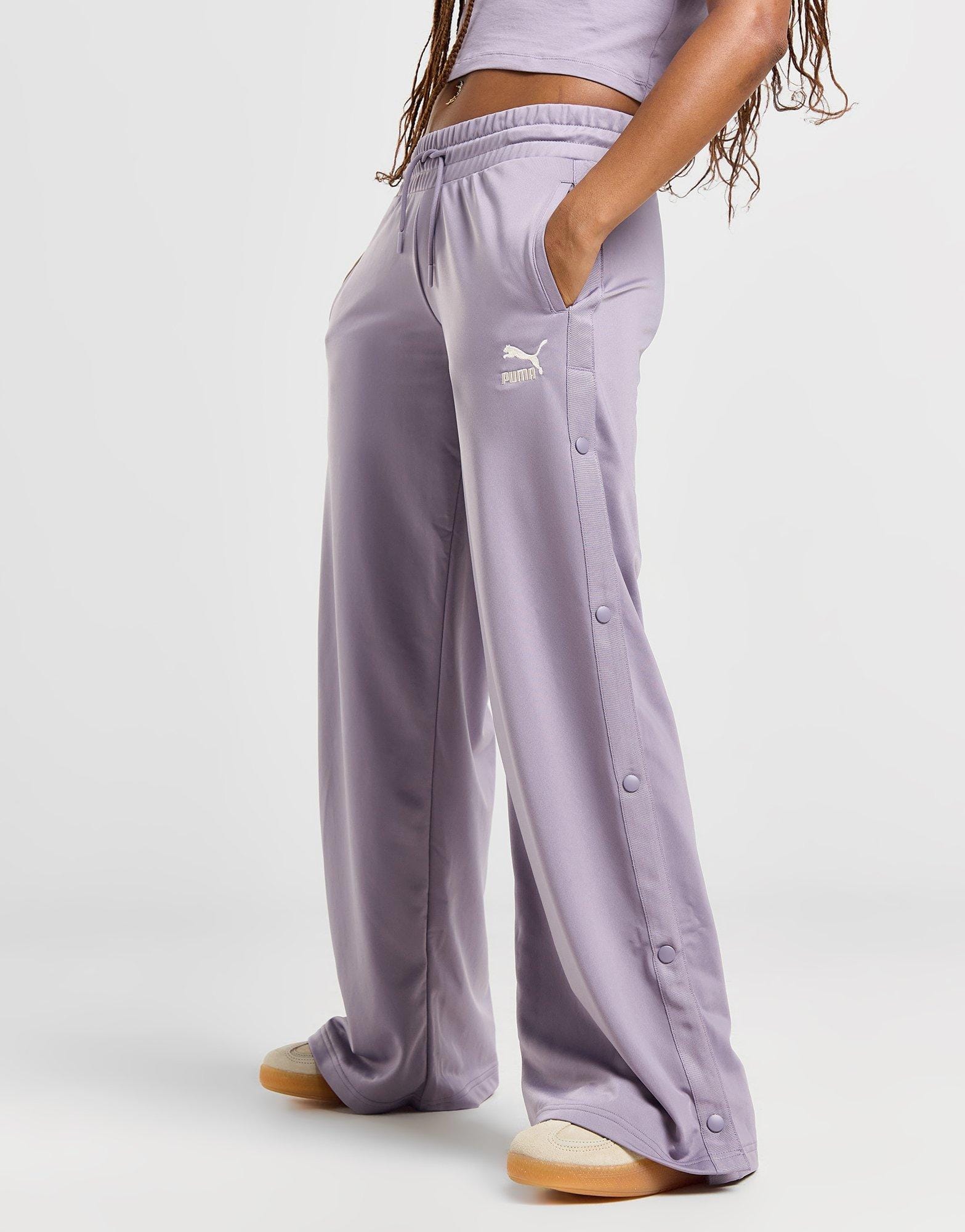Puma Popper Wide Leg Track Pants