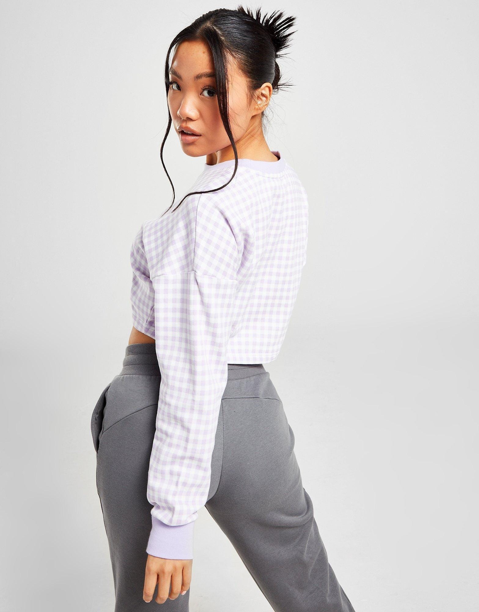 Puma Houndstooth Crew Sweatshirt