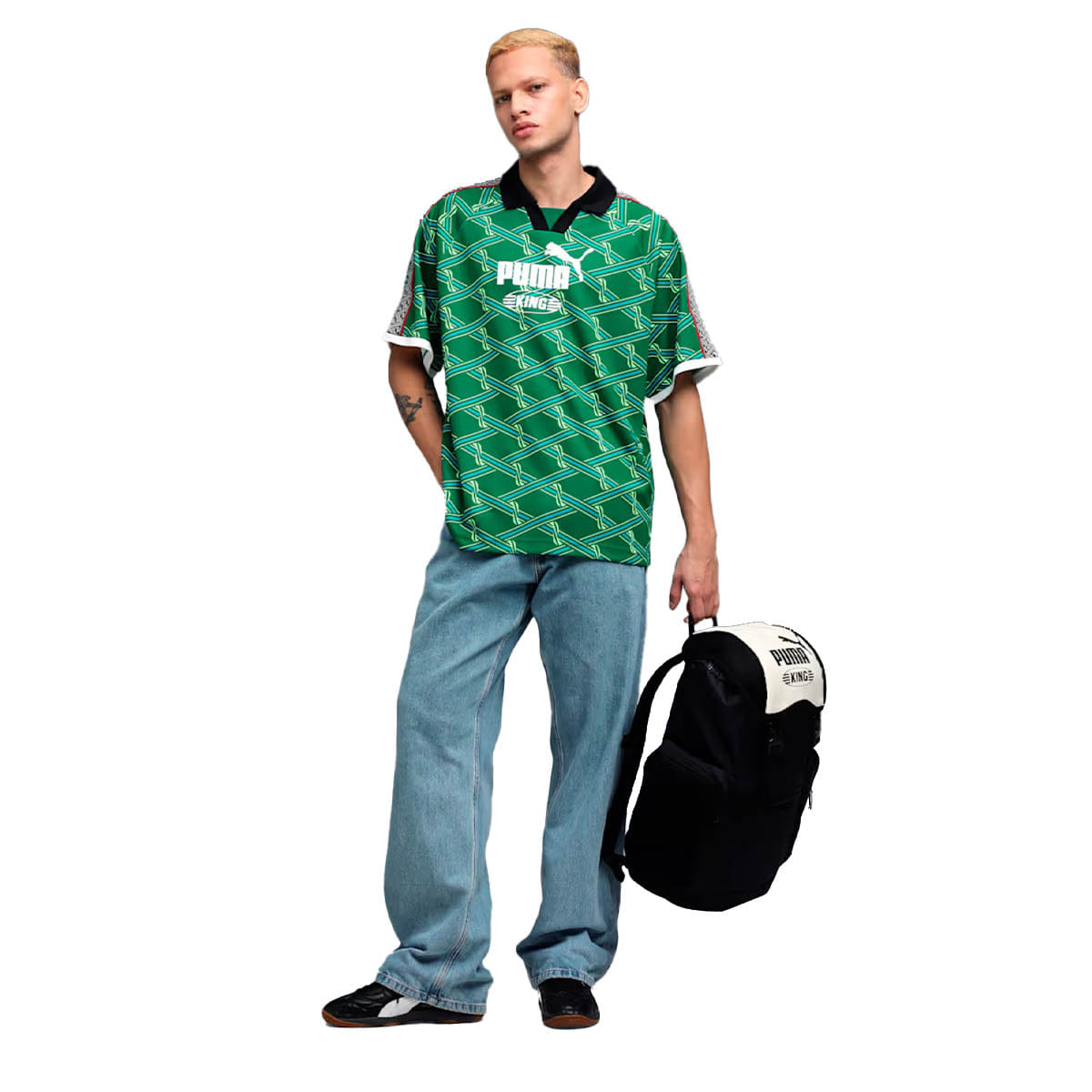 PUMA KING AOP Jersey Wild Green