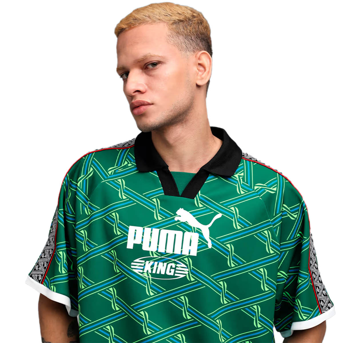 PUMA KING AOP Jersey Wild Green