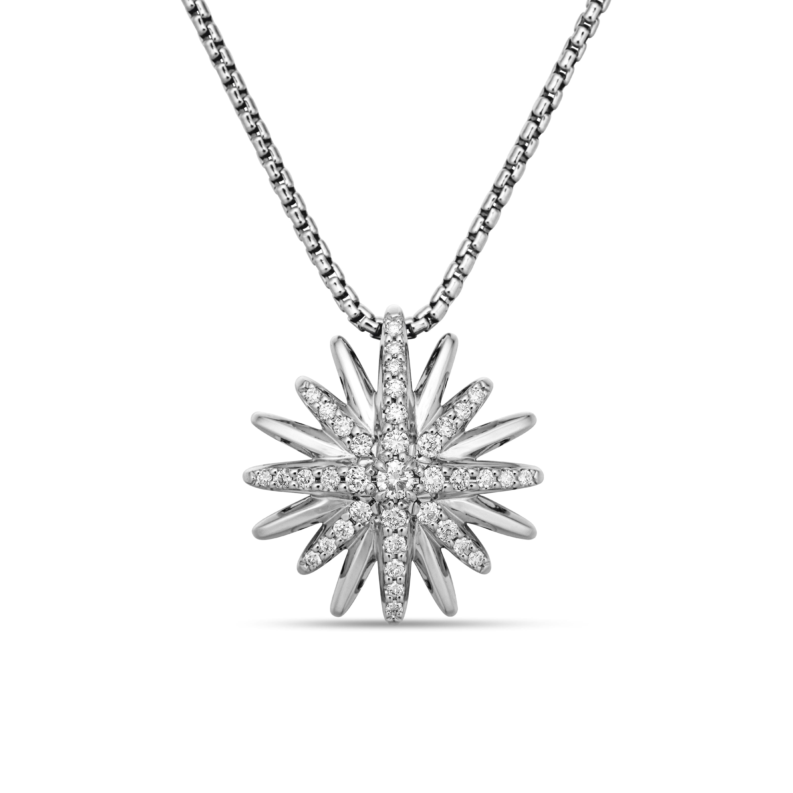 David Yurman Starburst Collection Necklace in Sterling Silver