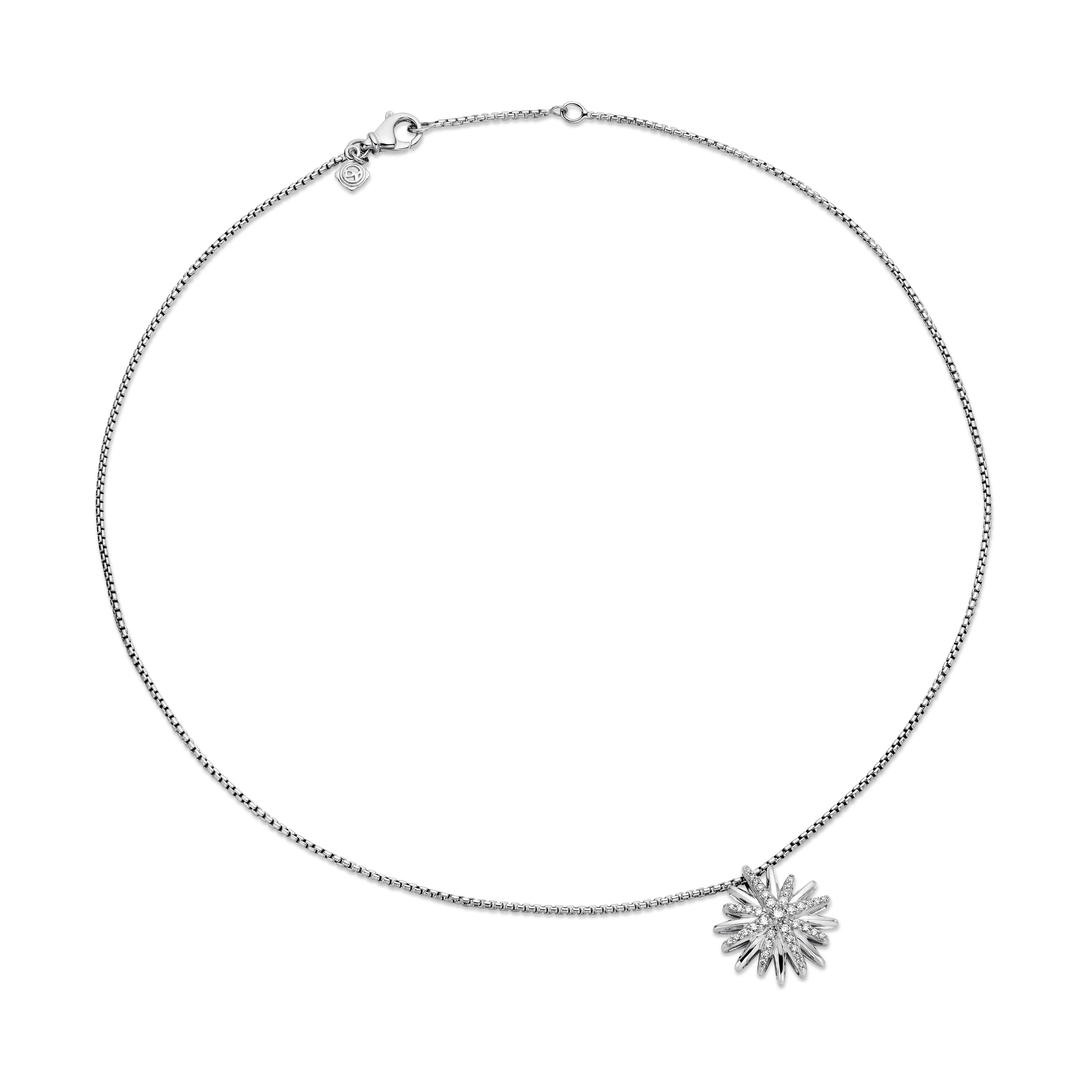 David Yurman Starburst Collection Necklace in Sterling Silver