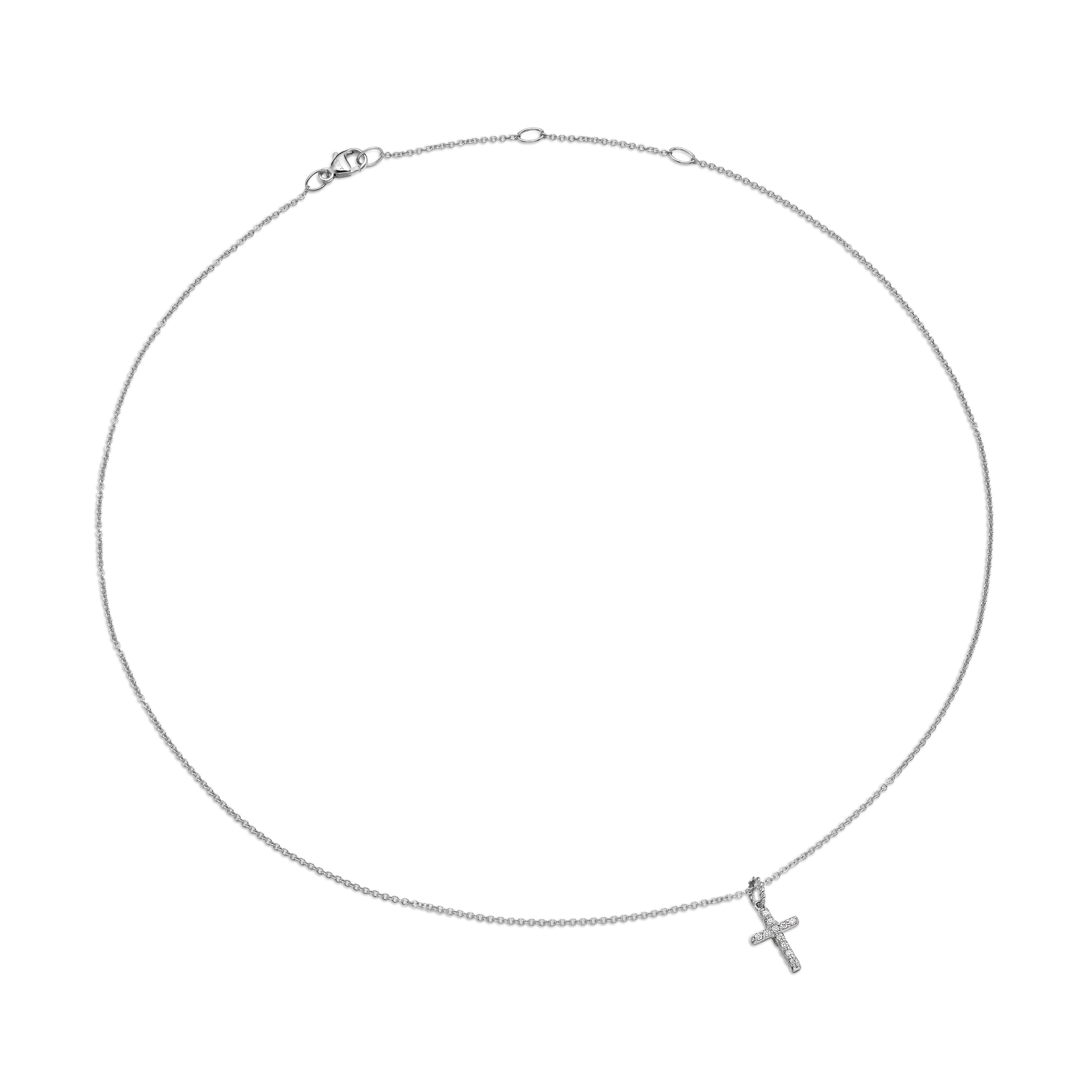David Yurman Cable Collectibles® Collection Necklace in 18K White Gold