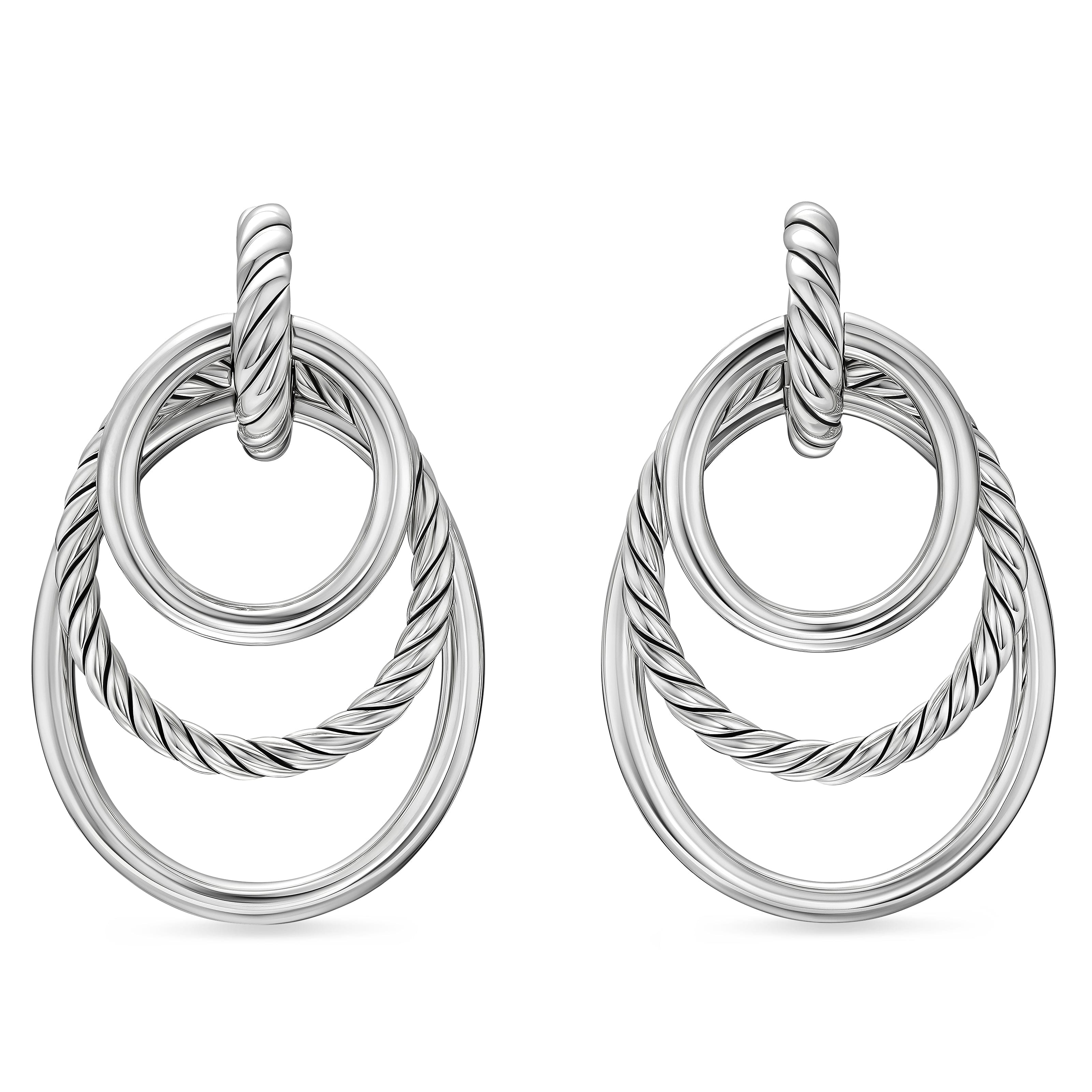 David Yurman Mercer Collection Earring in Sterling Silver